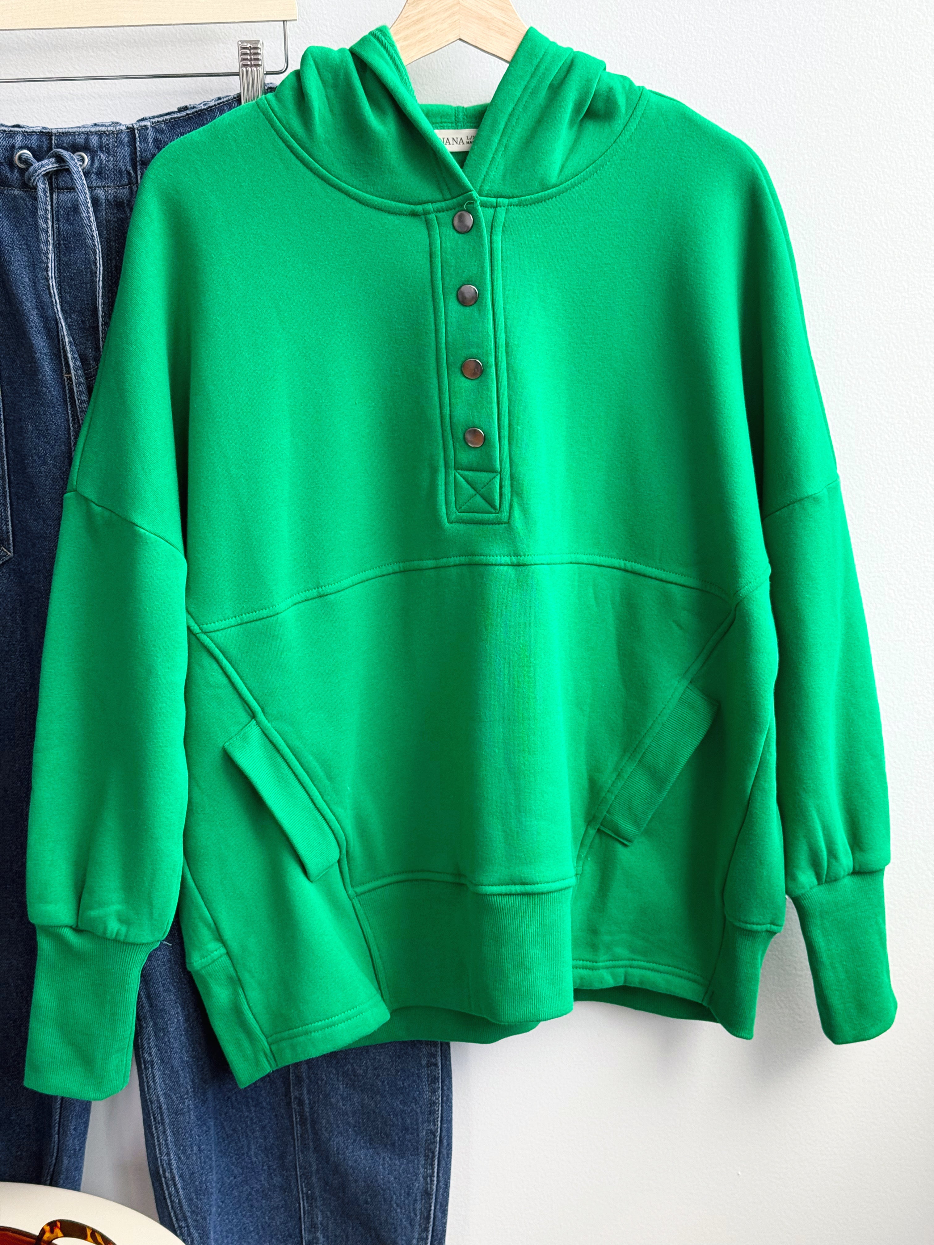 Thinking You Are Special Sweatshirt - KELLY GREEN