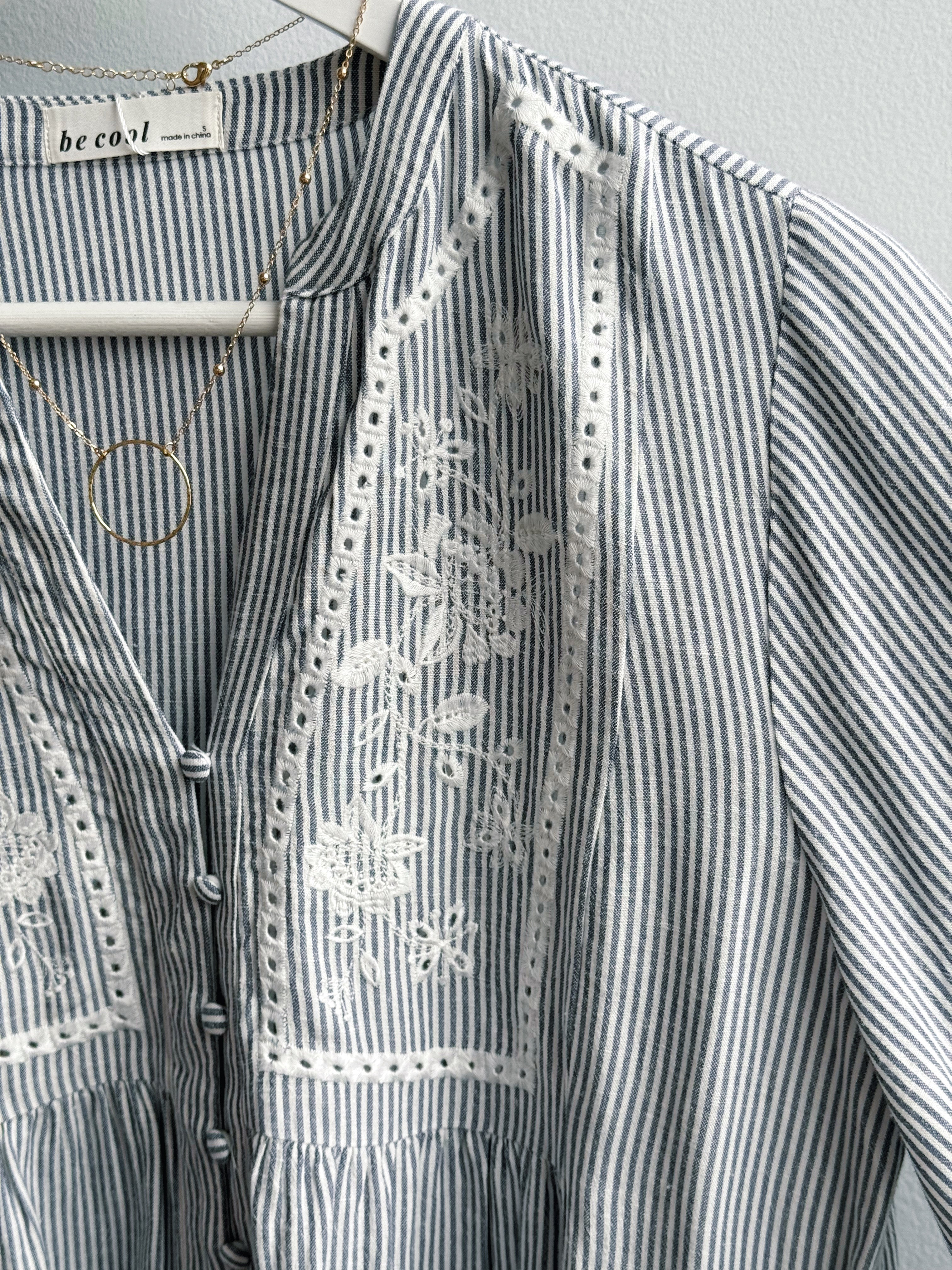 Whitney Blouse - DENIM