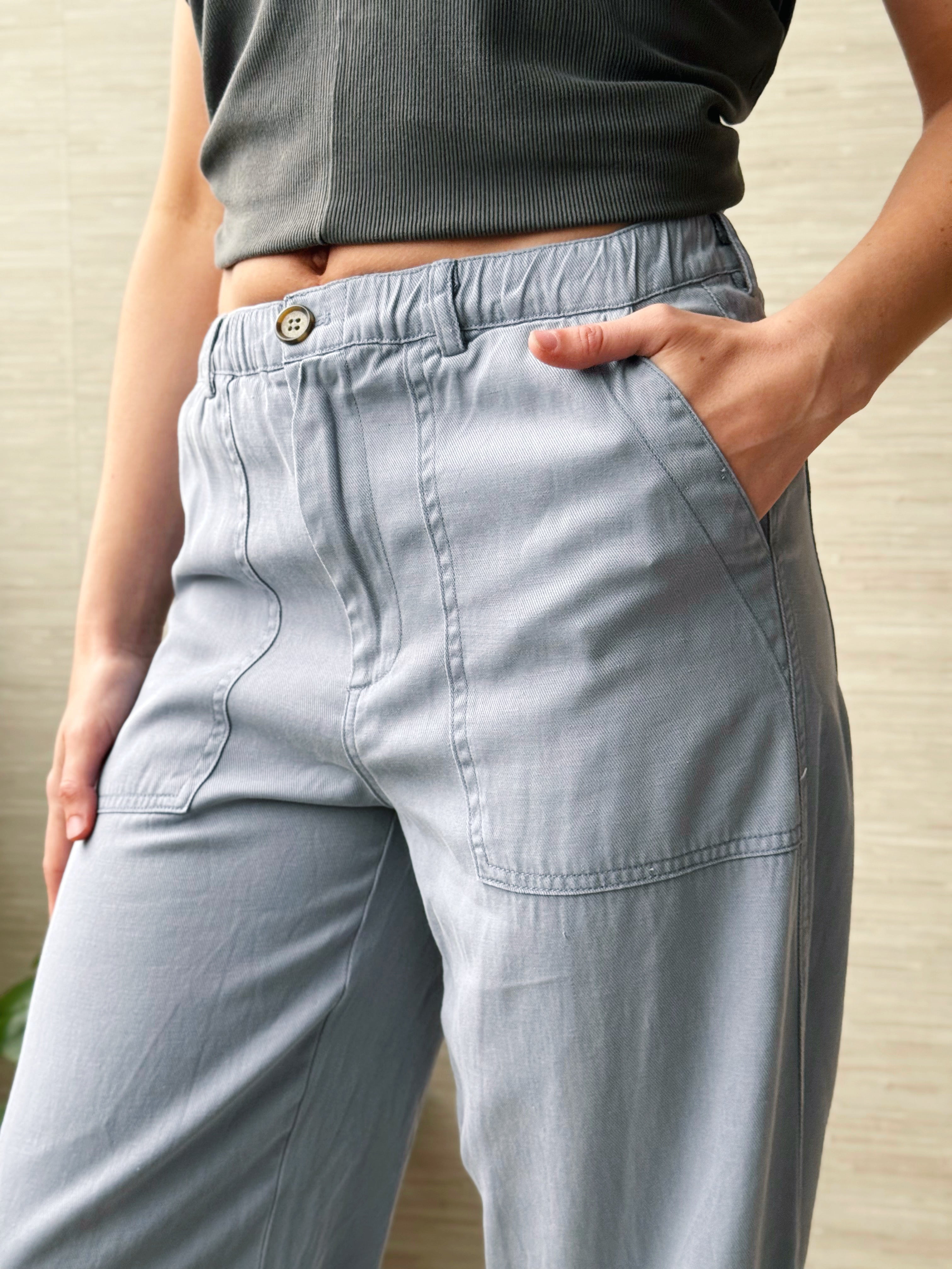Zuri Pants - SLATE BLUE