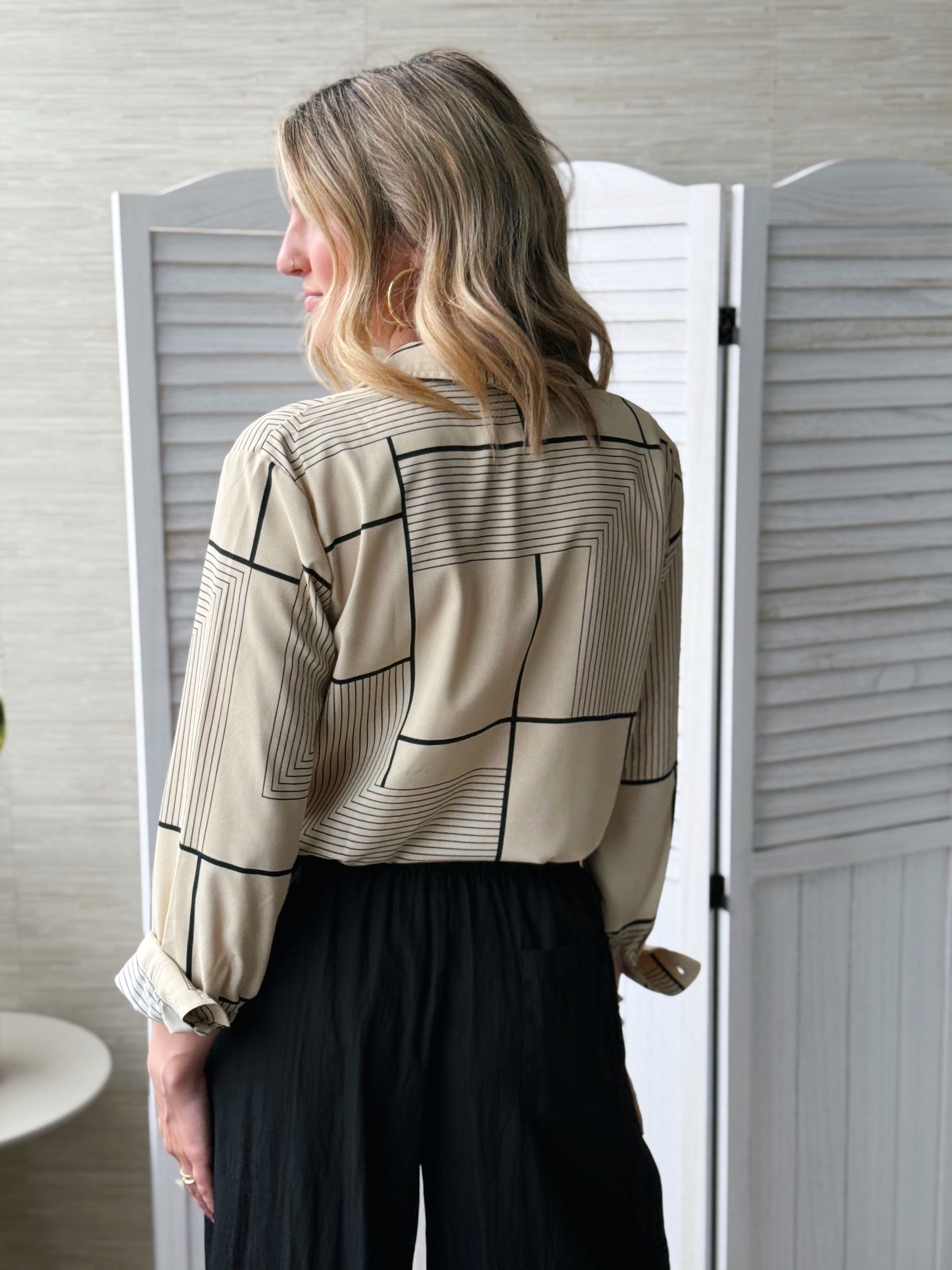 Tilden Blouse - KHAKI
