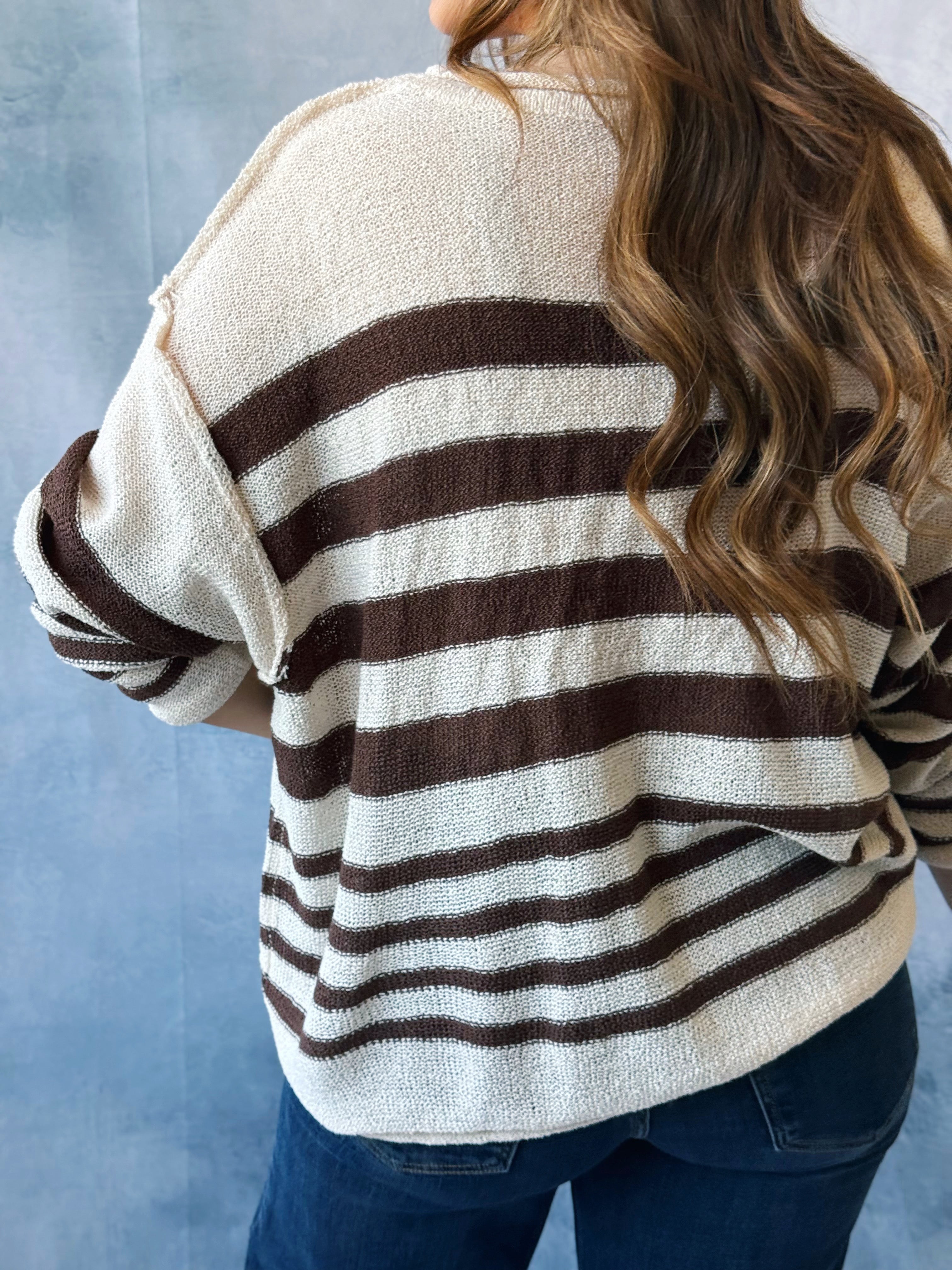 Tori Sweater - CHOCOLATE