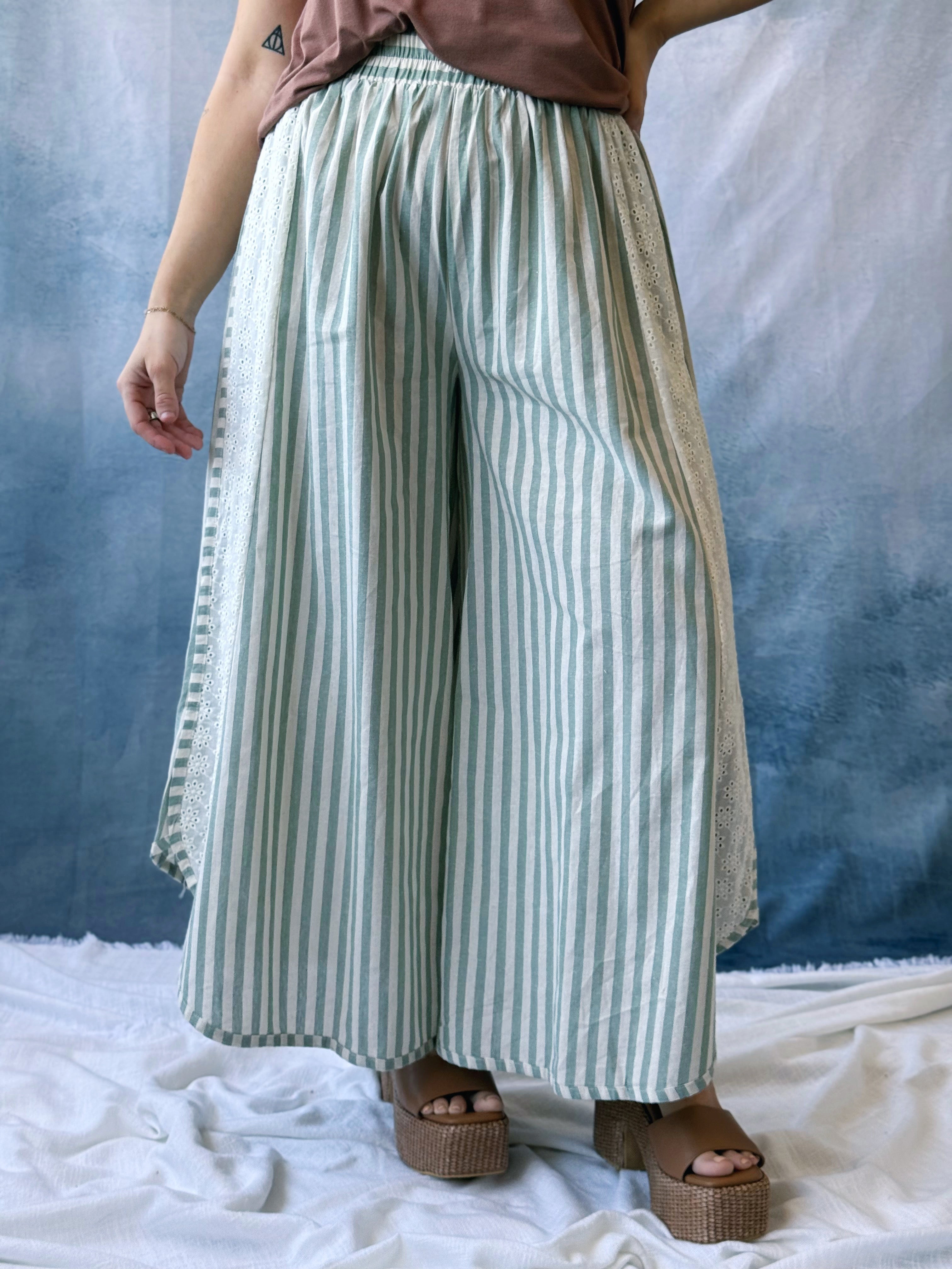 Joy Ride Pants - EUCALYPTUS