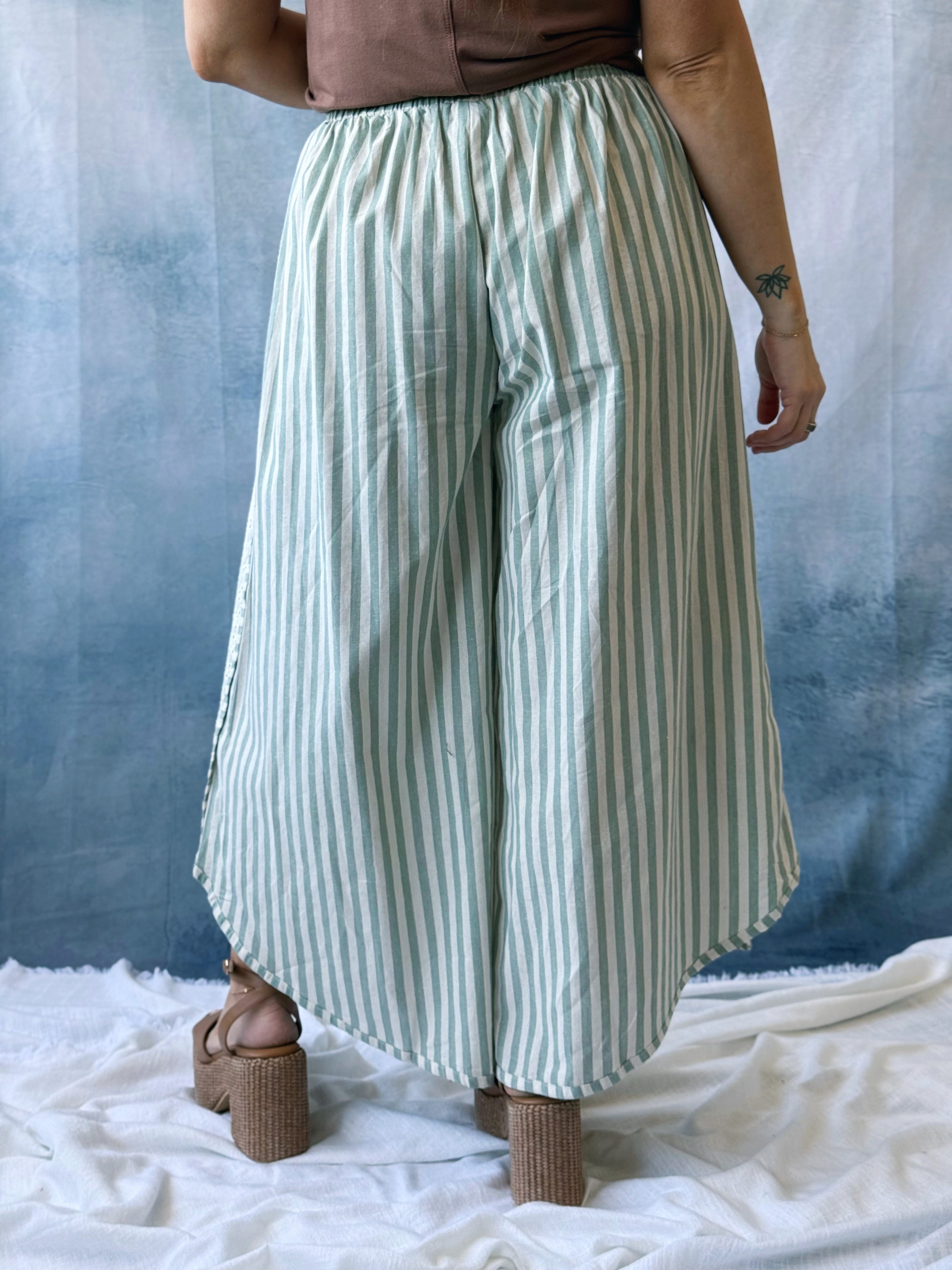 Joy Ride Pants - EUCALYPTUS