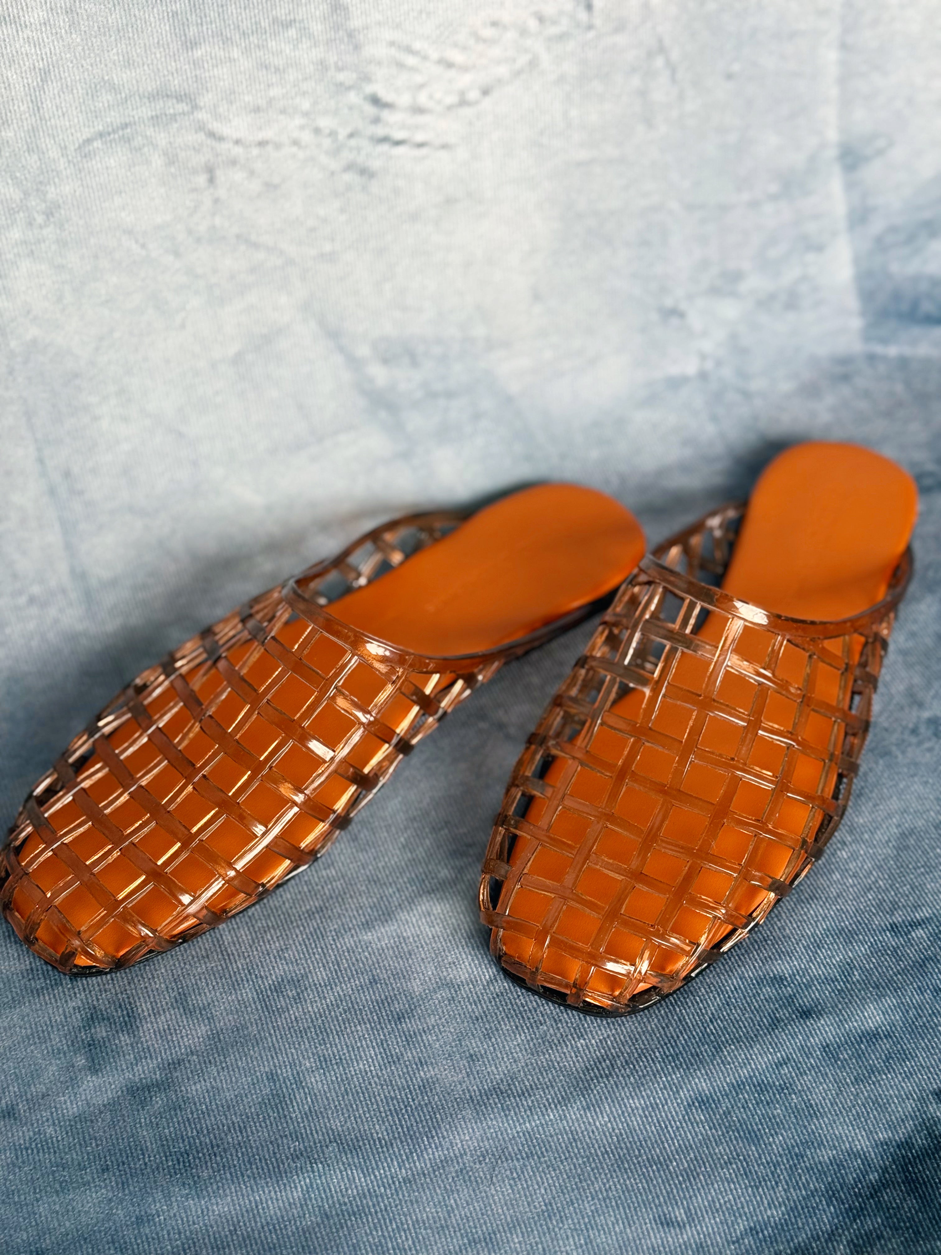 Perla Jelly Flats - BROWN