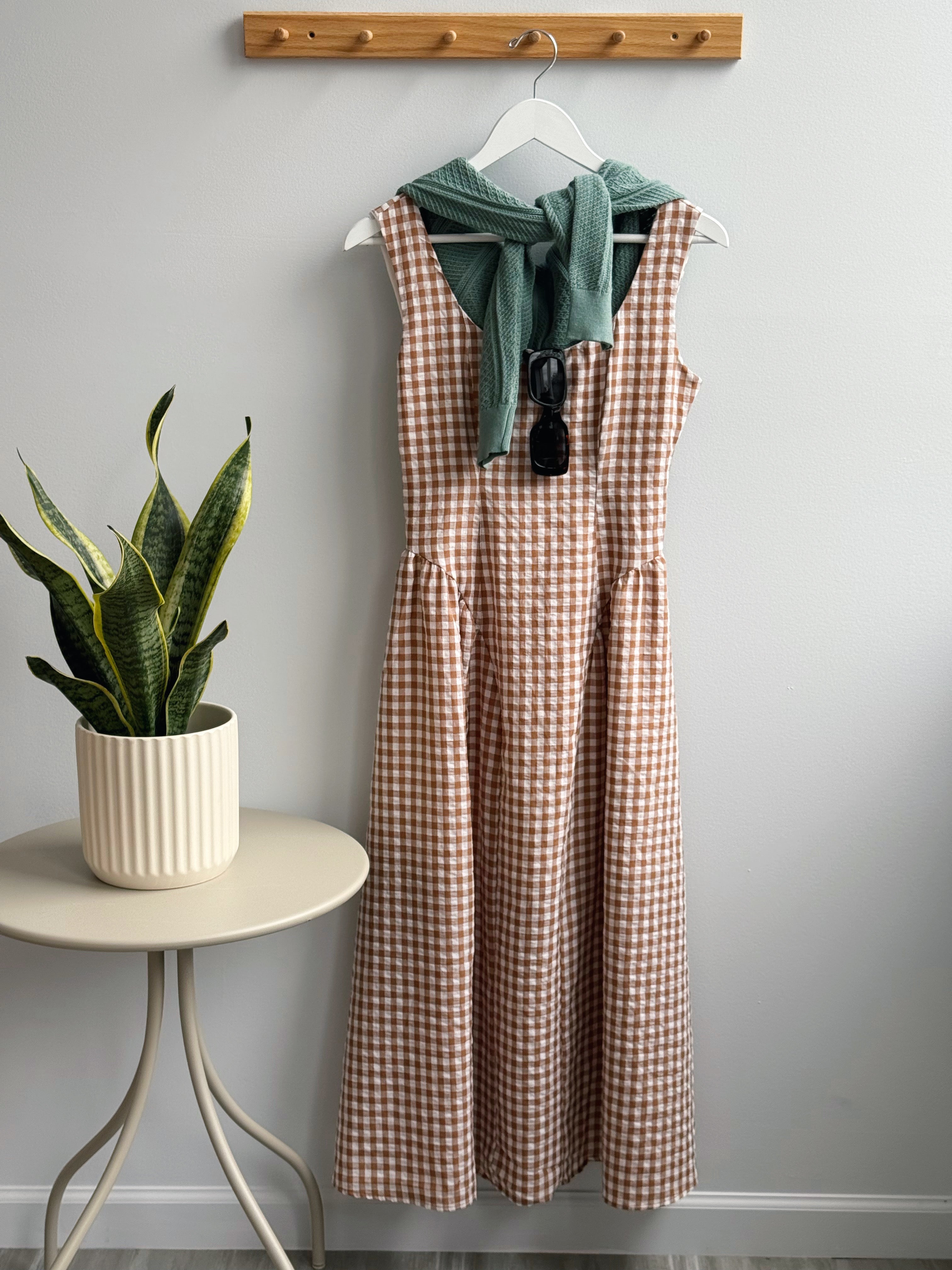 Winsley Dress - BROWN