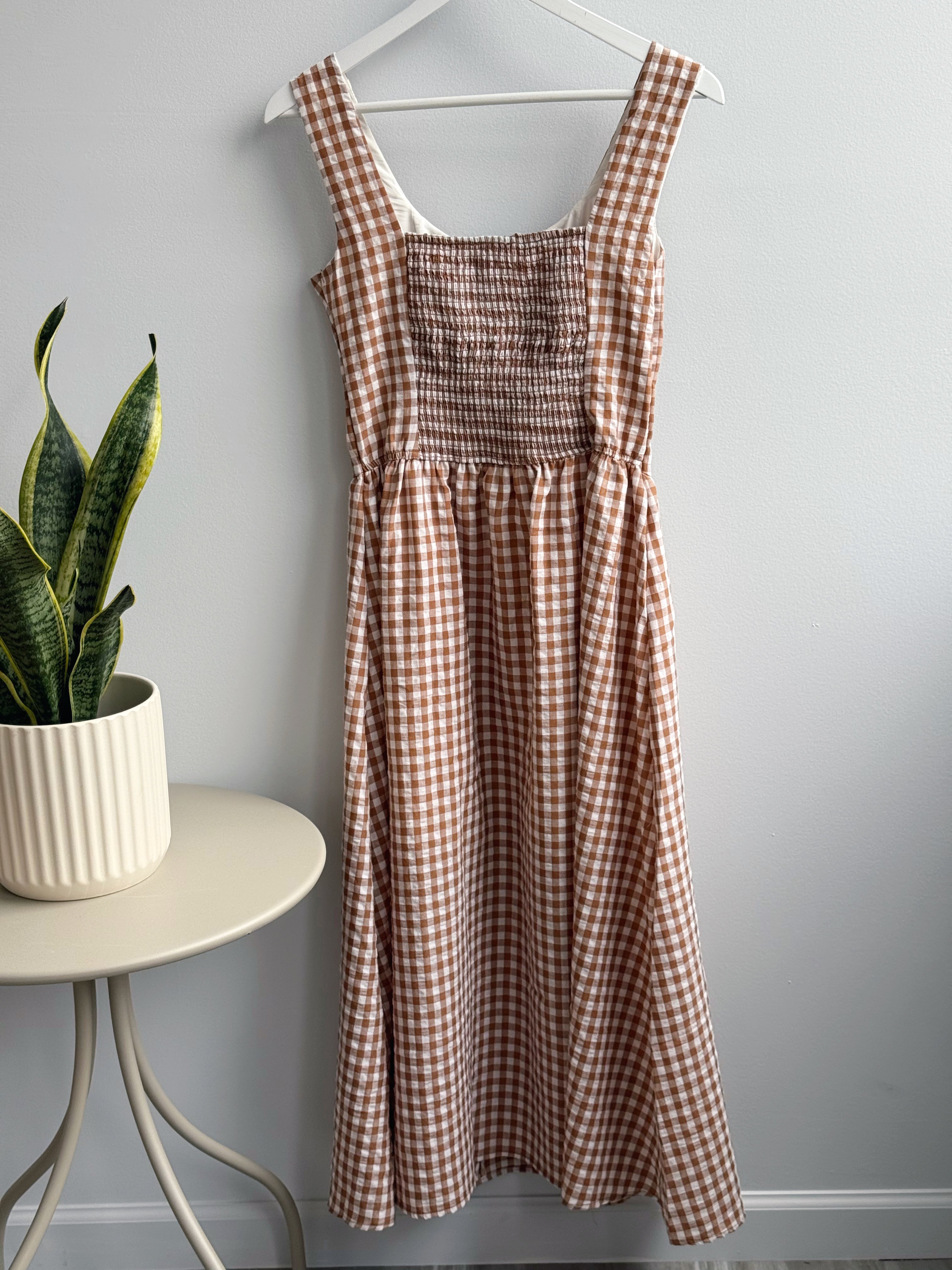Winsley Dress - BROWN