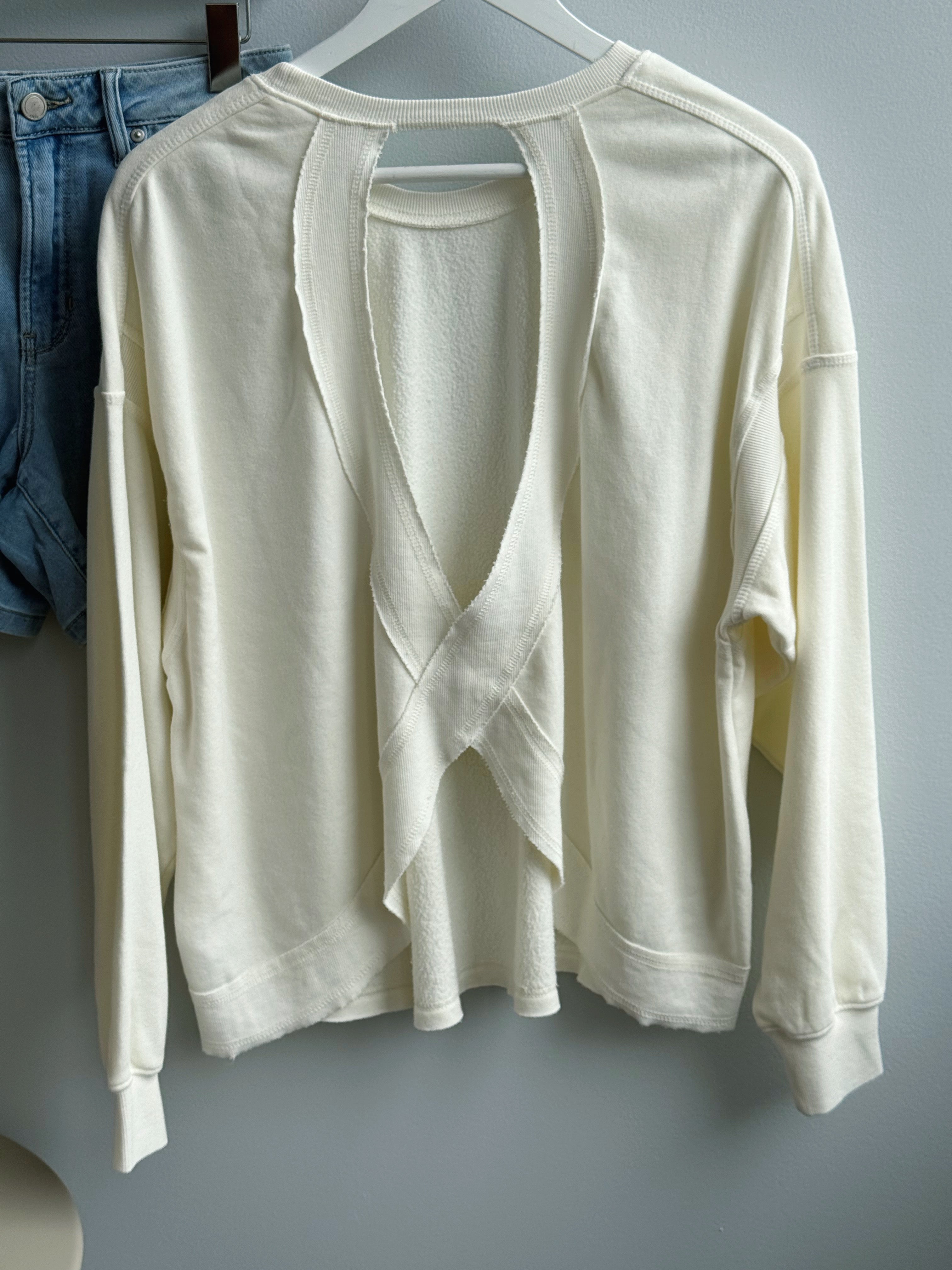 Tisha Sweatshirt - CREAM