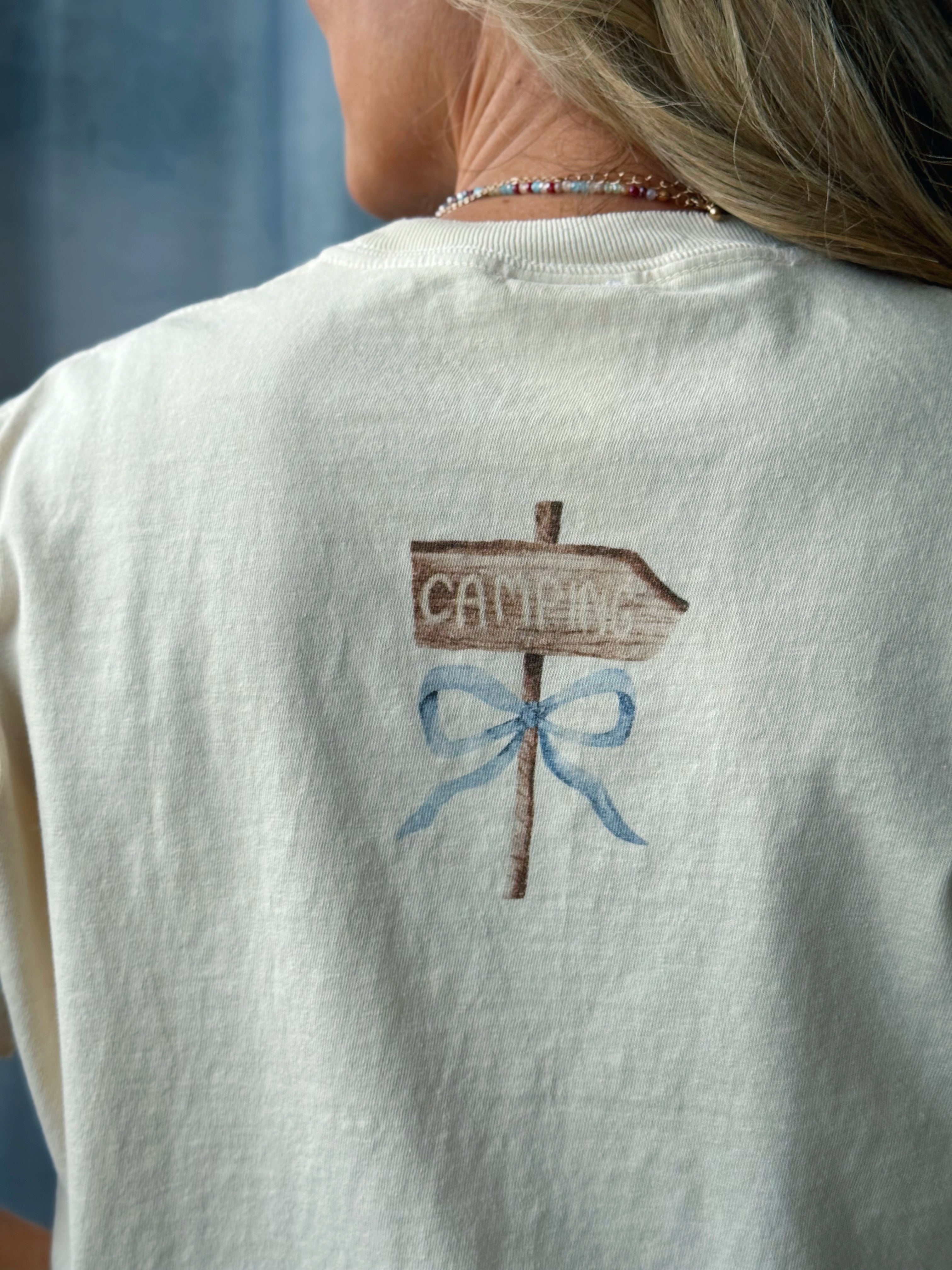 Camping Cutie Tee - IVORY