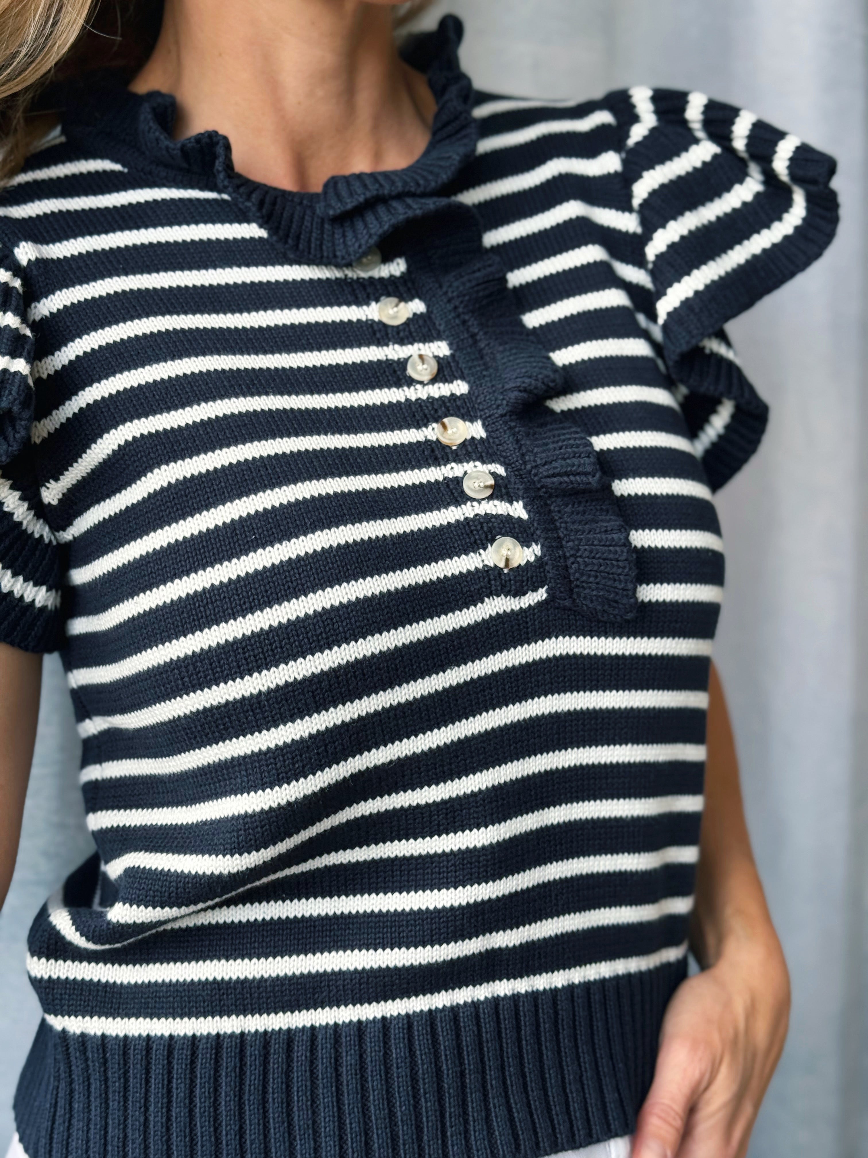 Pamela Sweater - NAVY