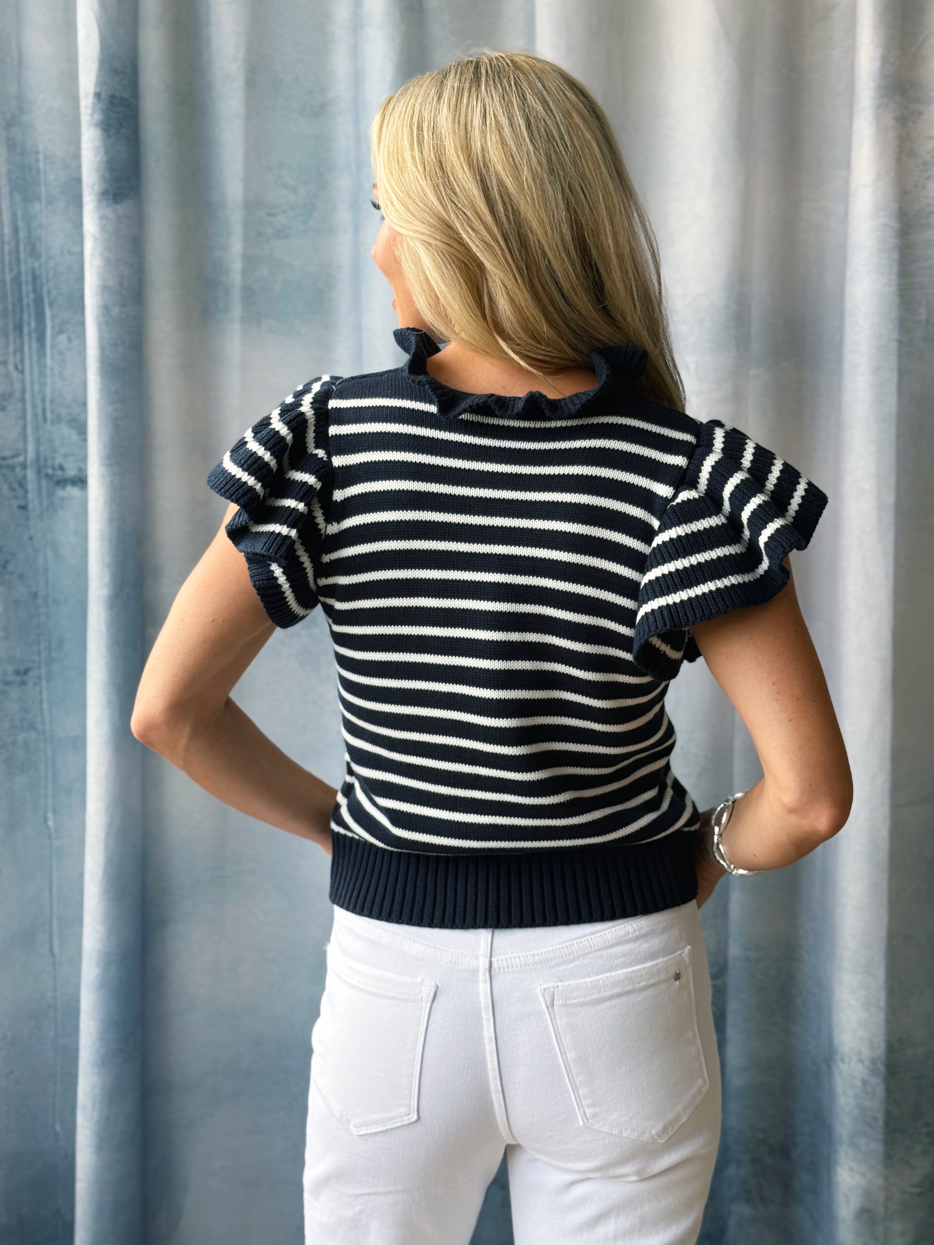 Pamela Sweater - NAVY
