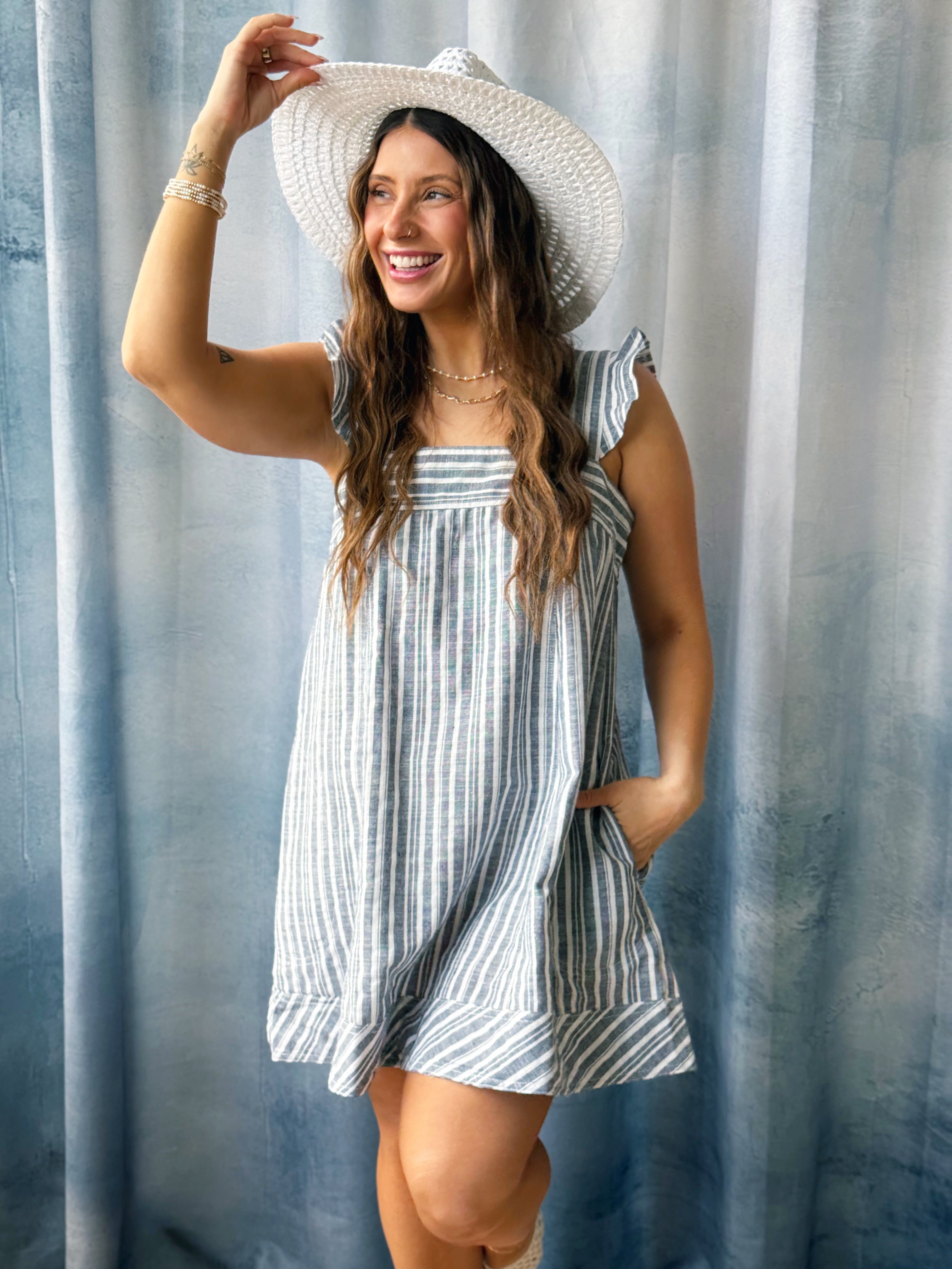 Blair Dress - INK VEIL
