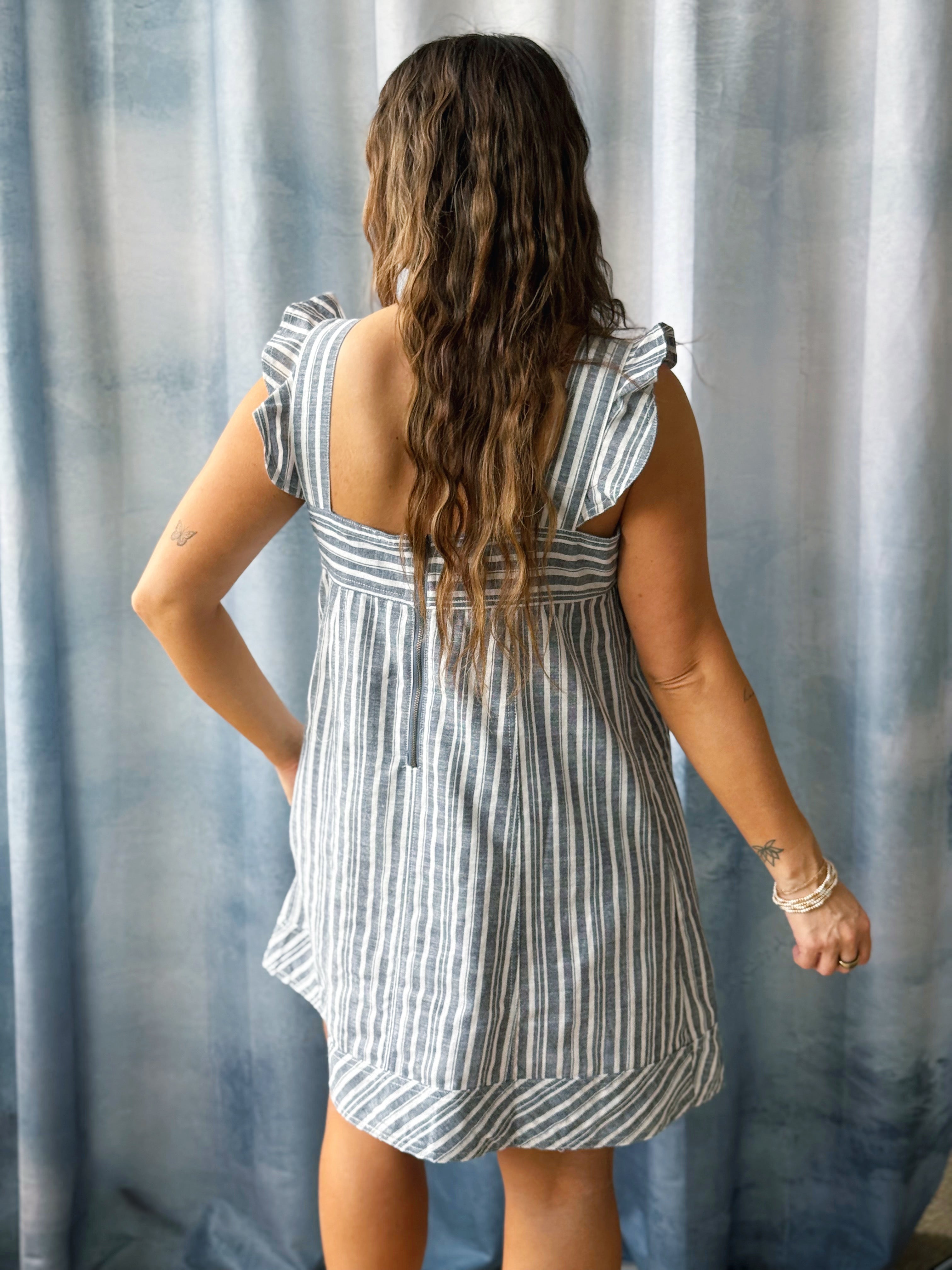 Blair Dress - INK VEIL