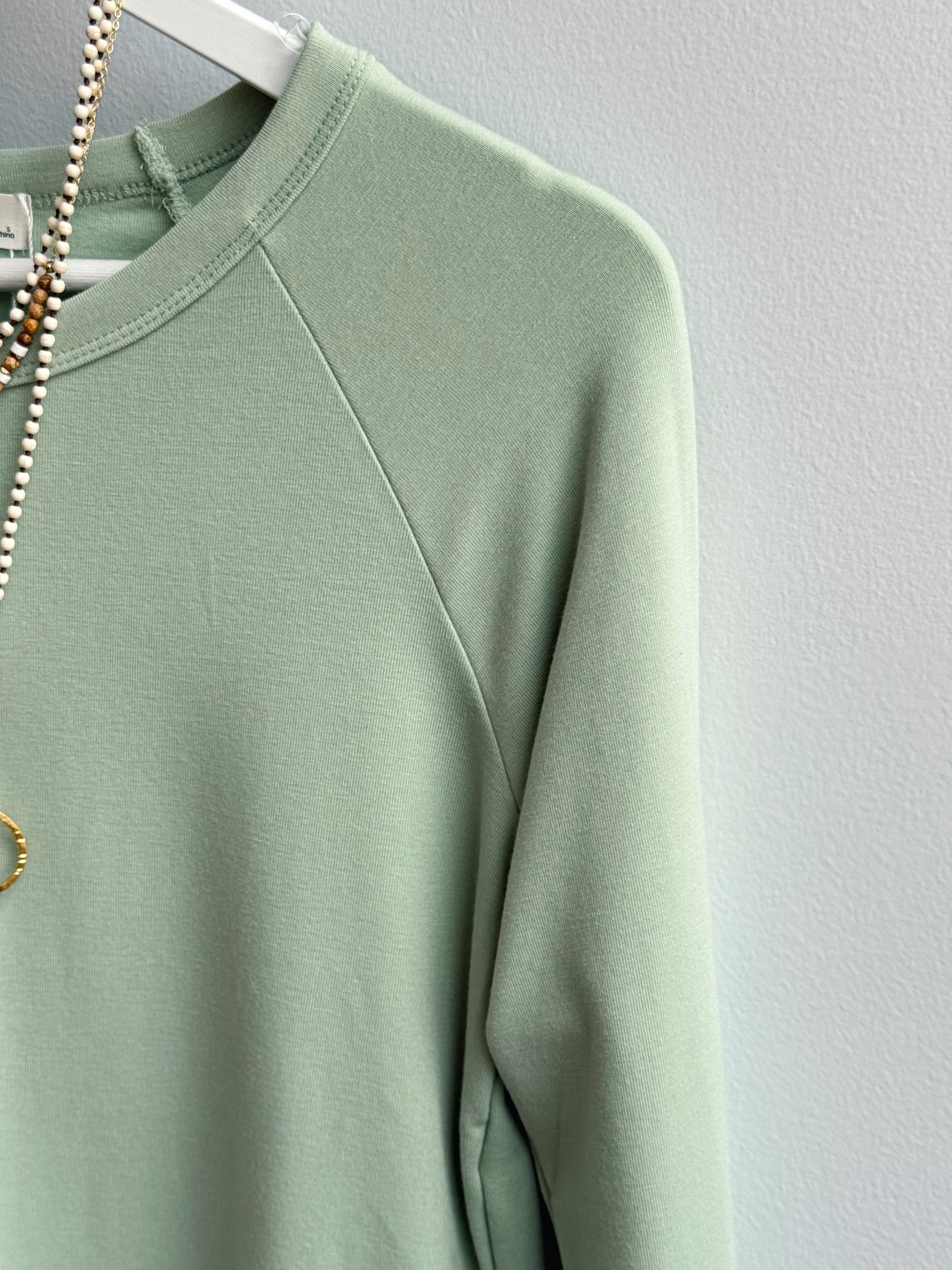 Soft Long Sleeve Top - MINT