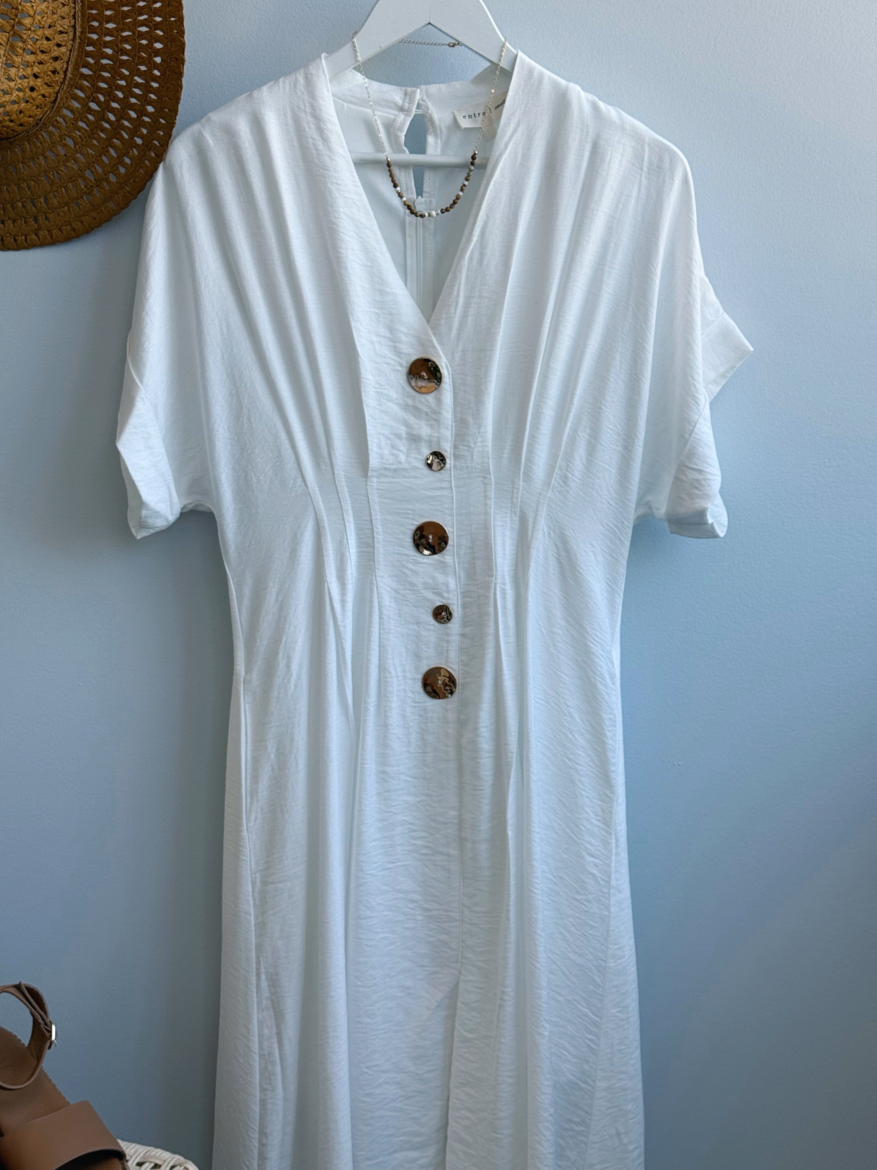 Janae Dress - OFF WHITE