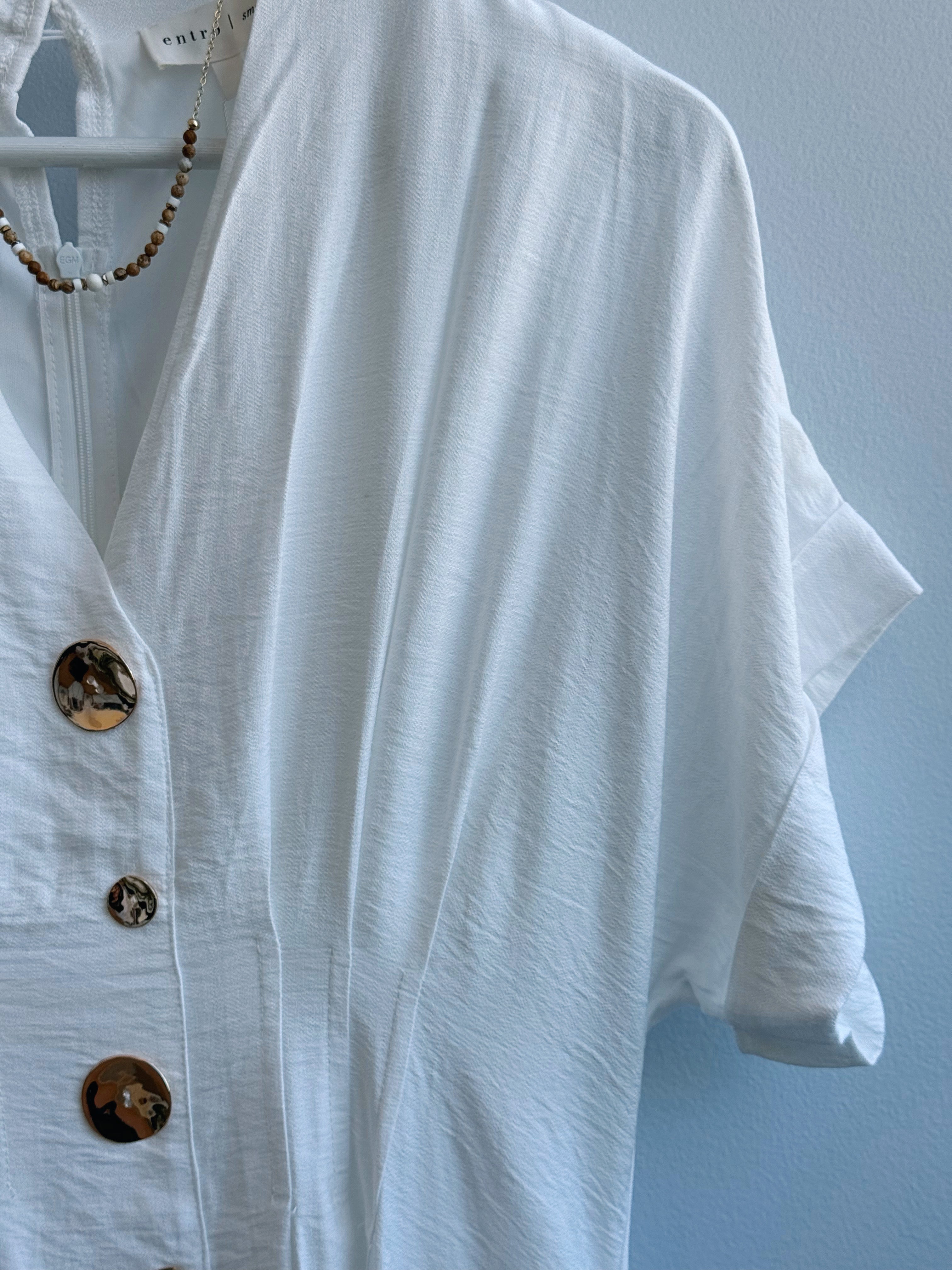 Janae Dress - OFF WHITE