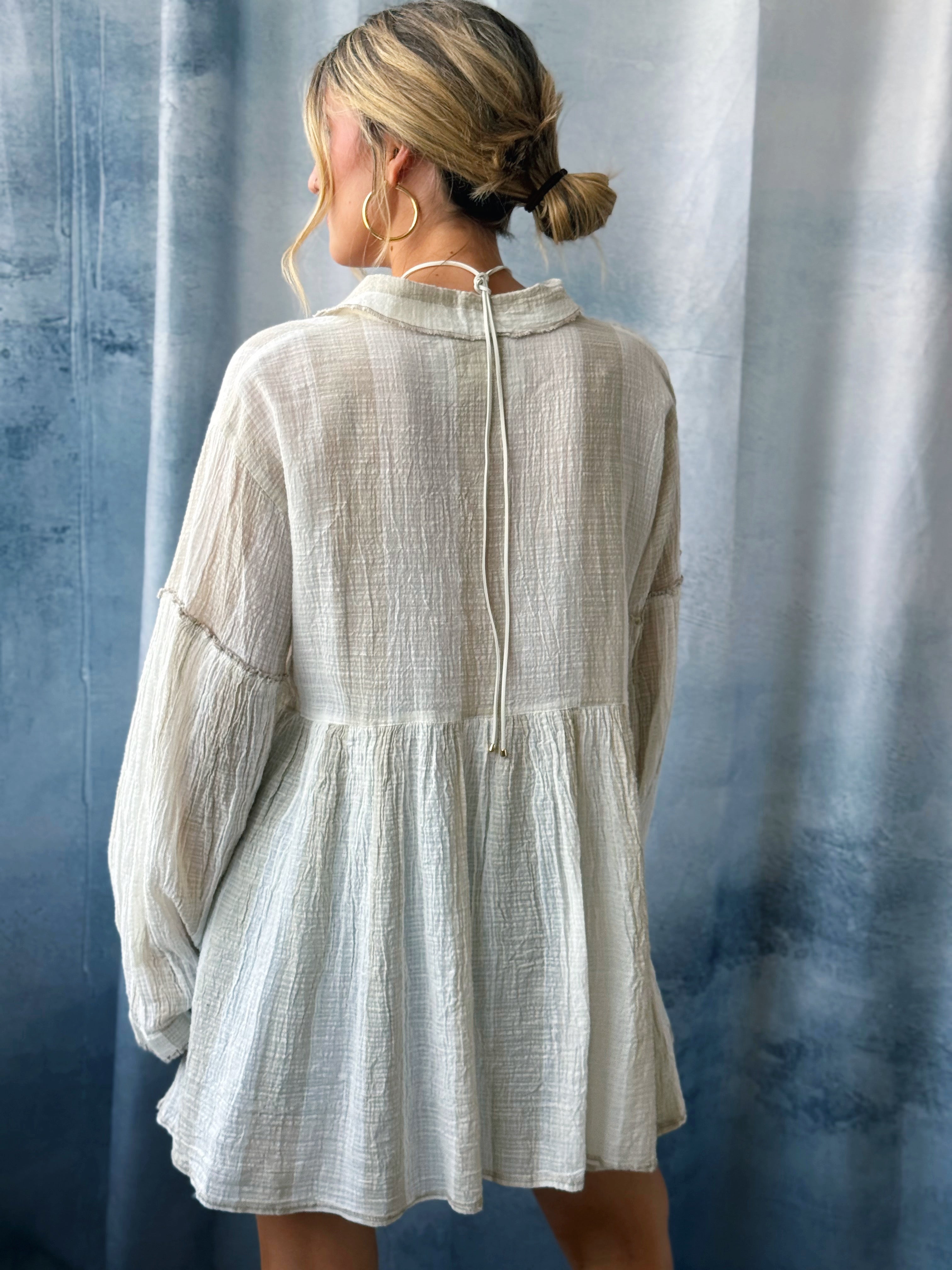 Shanice Blouse - NATURAL MULTI