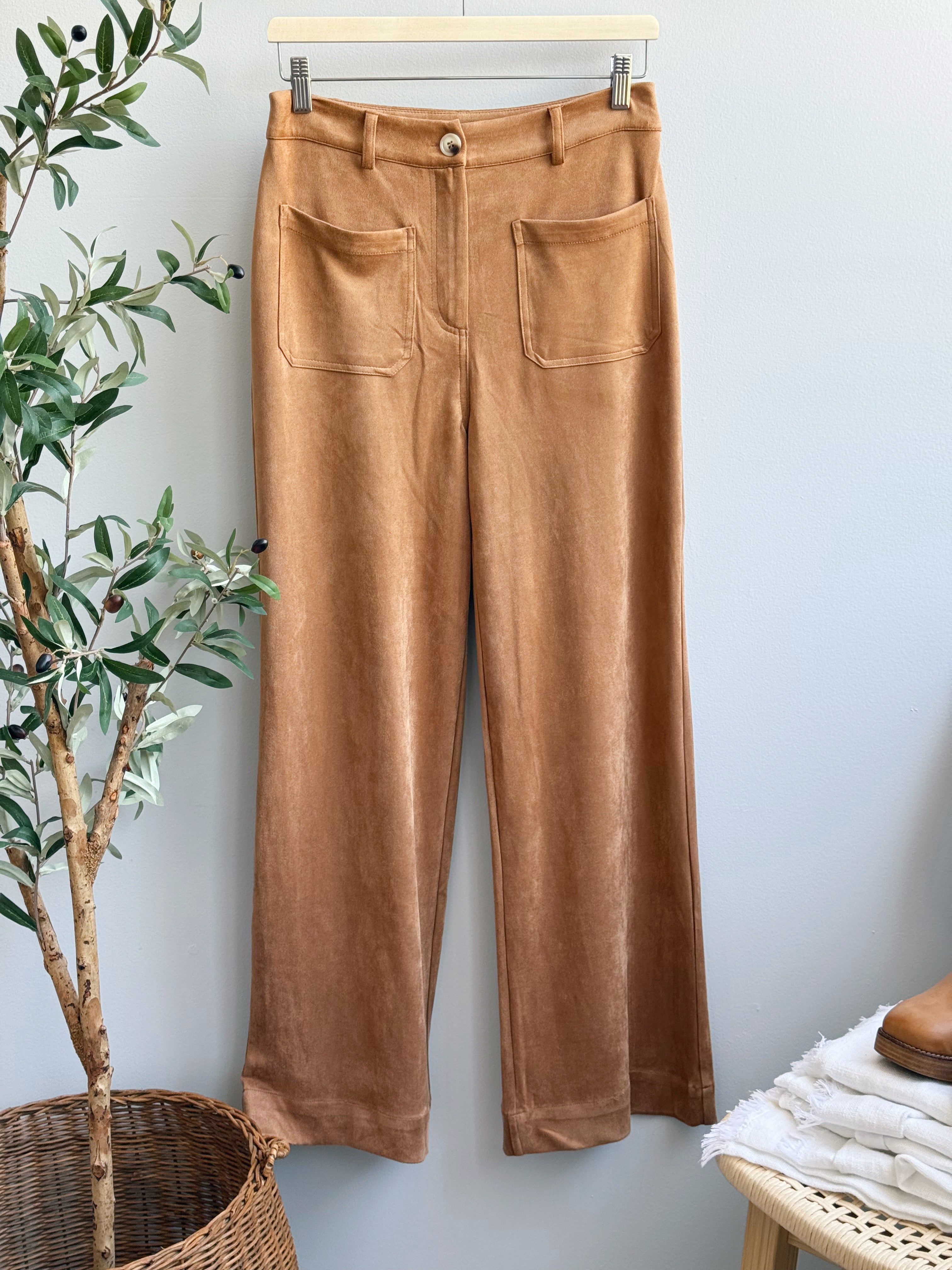 Flores Pants - CAMEL