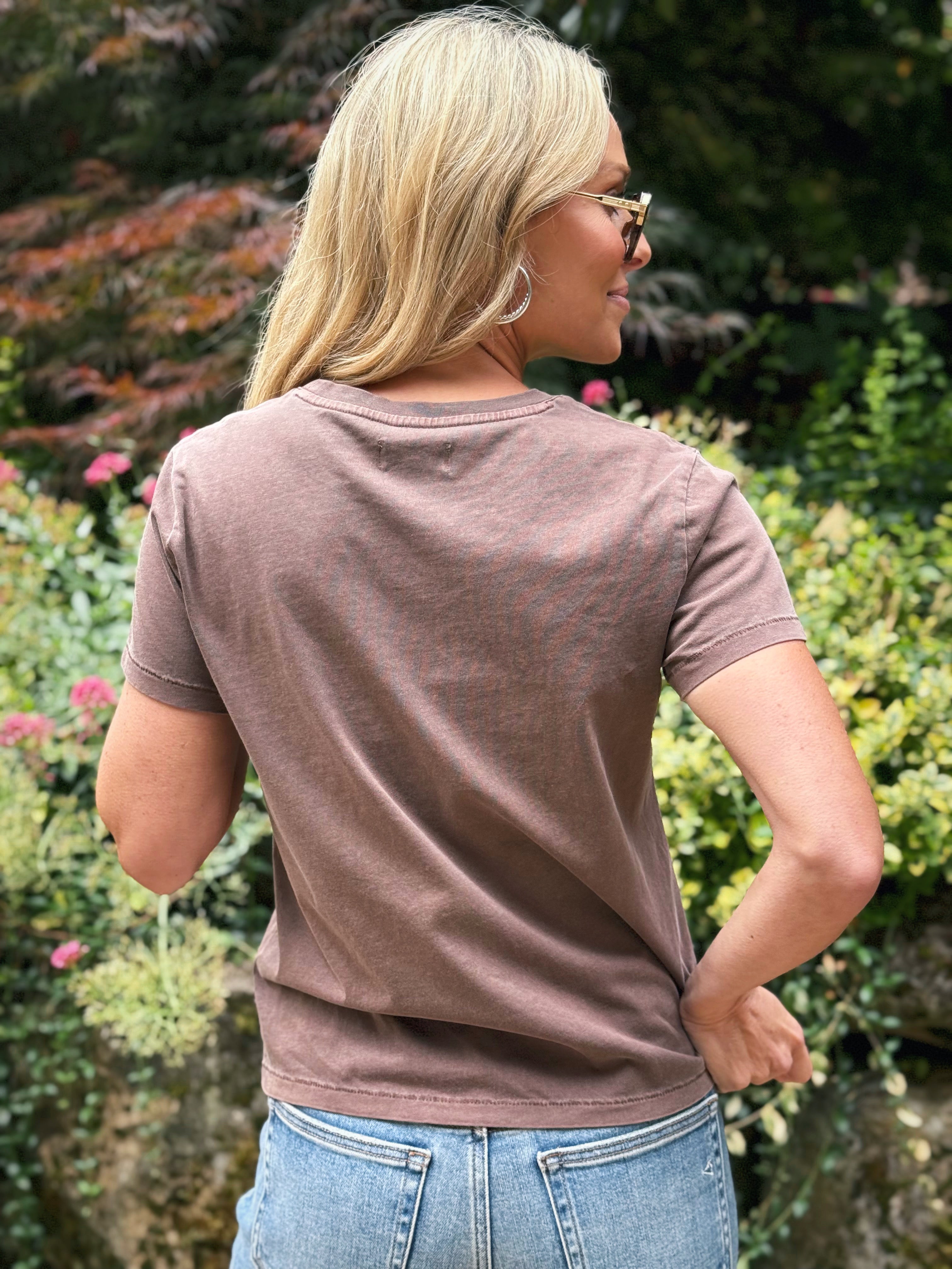 Clare Tee - DEEP MAHOGANY