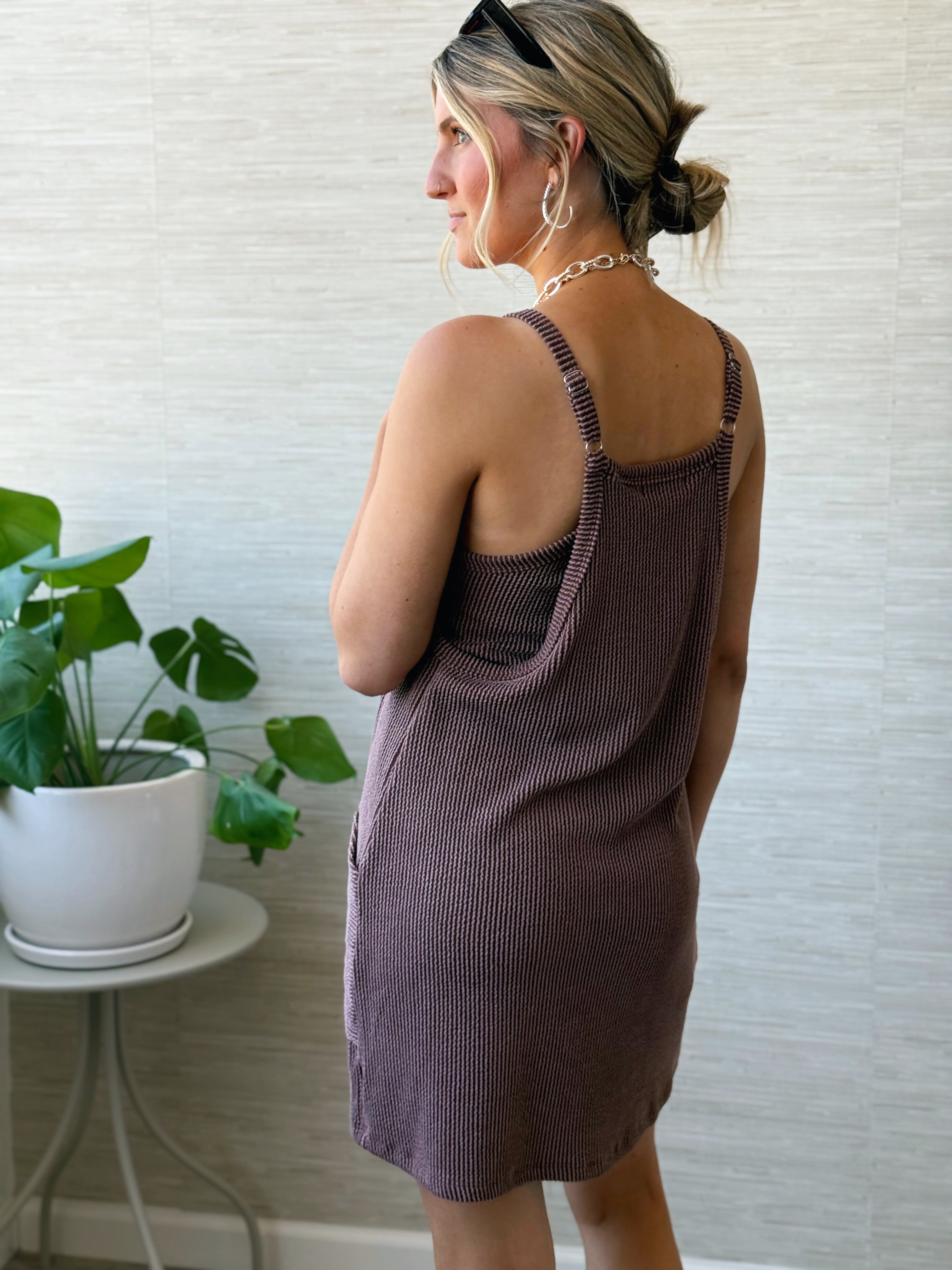 Chasing the Sun Romper - CHOCOLATE