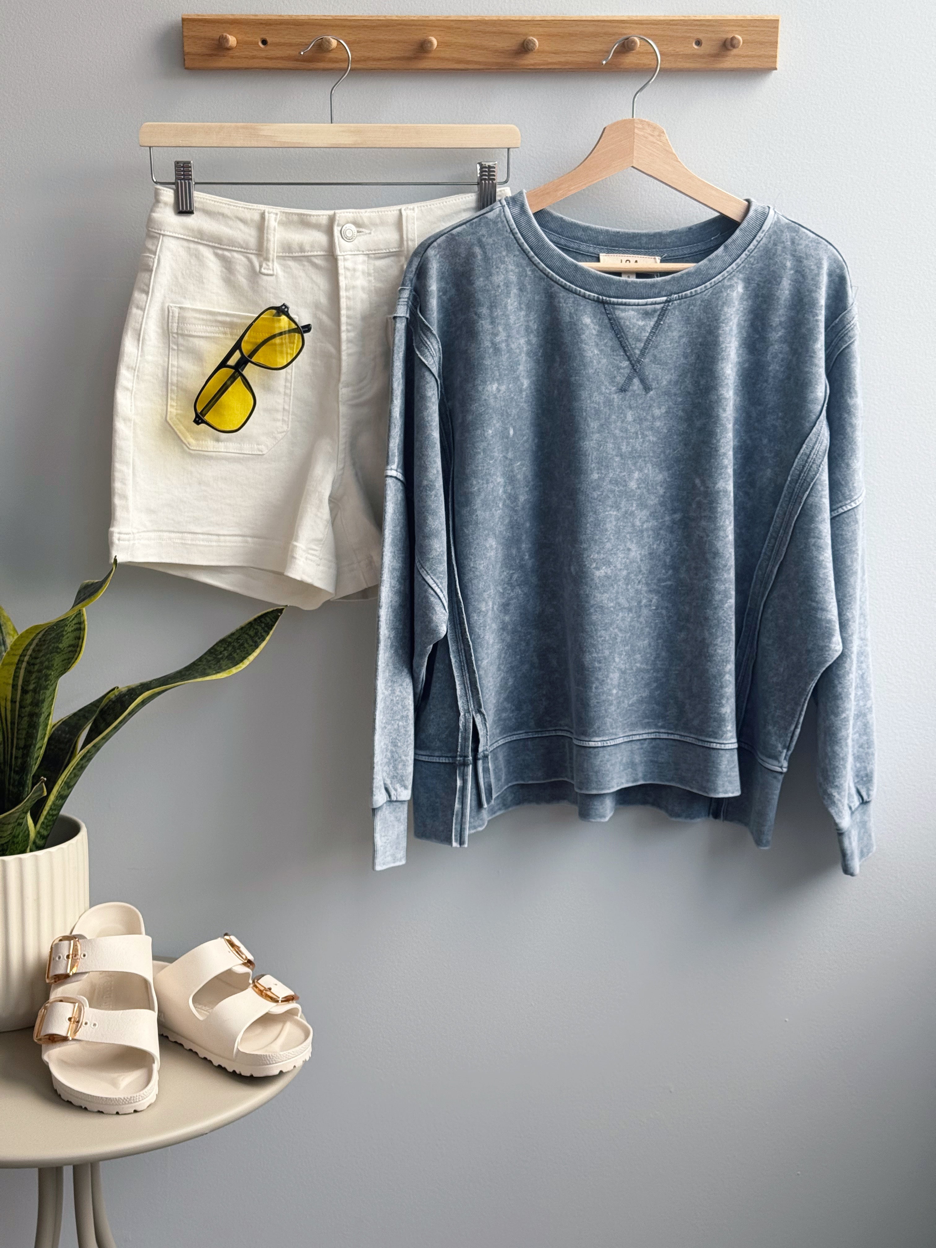 Roadside Top - INDIGO BLUE