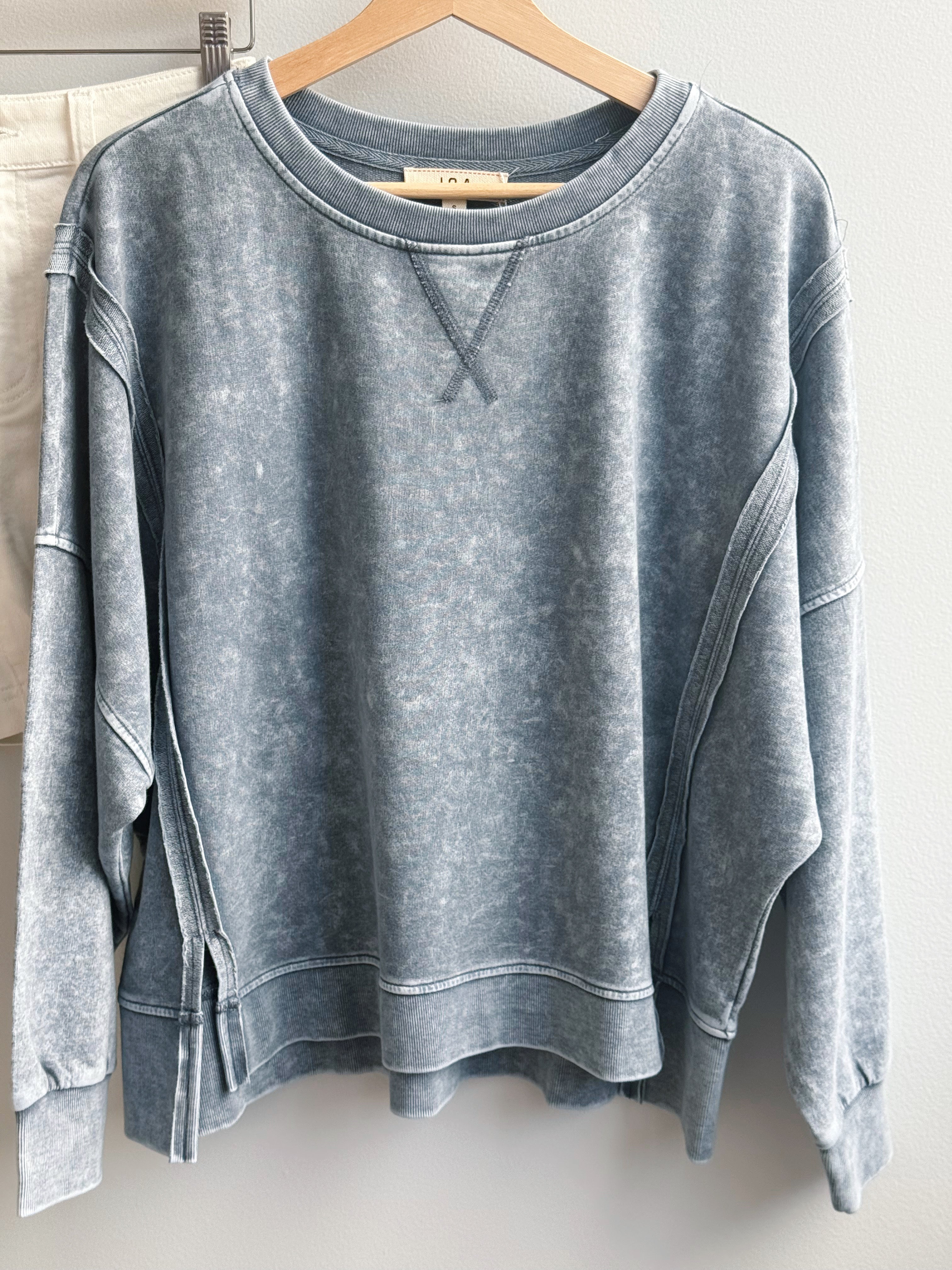 Roadside Top - INDIGO BLUE