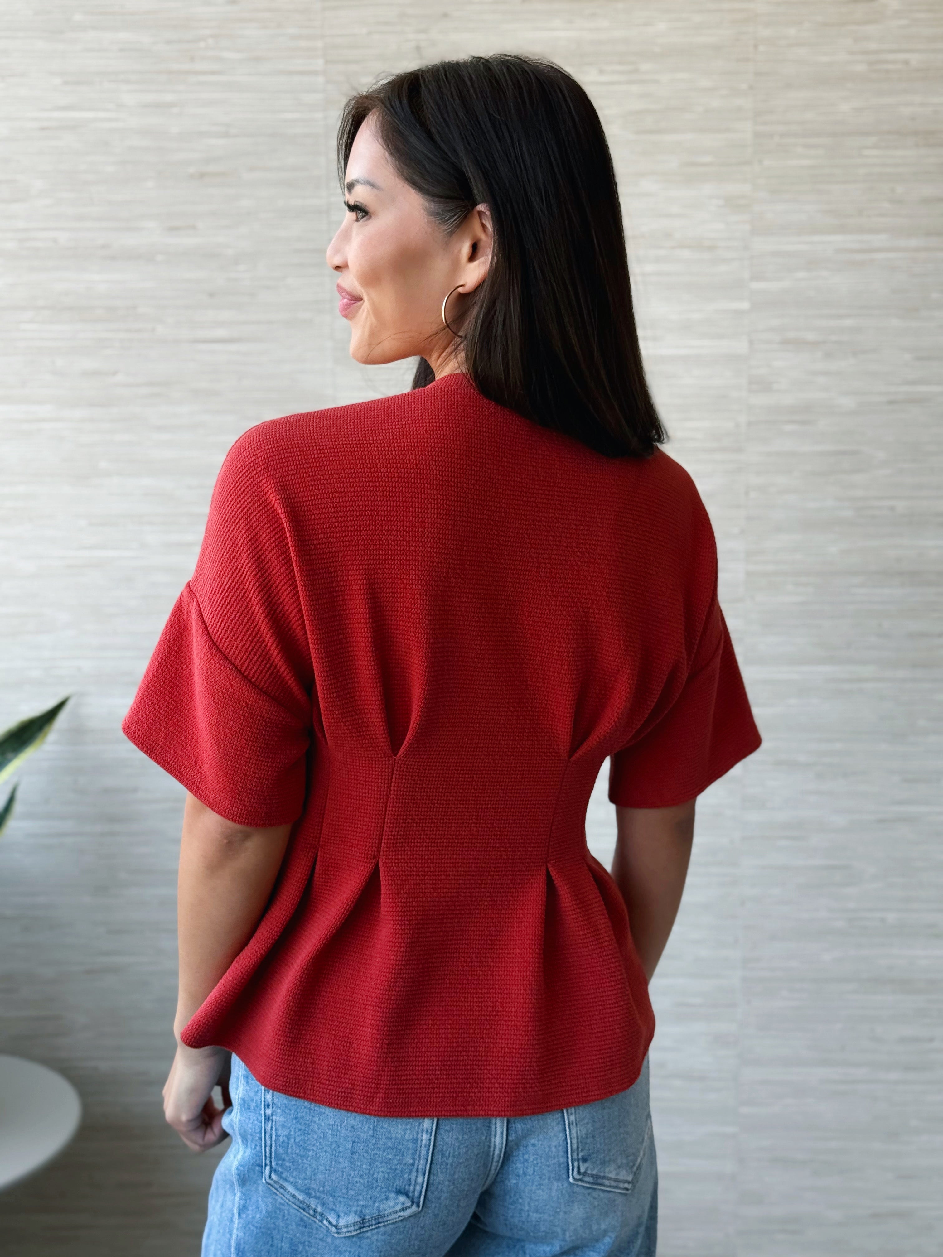 Renata Top - LIGHT RUST
