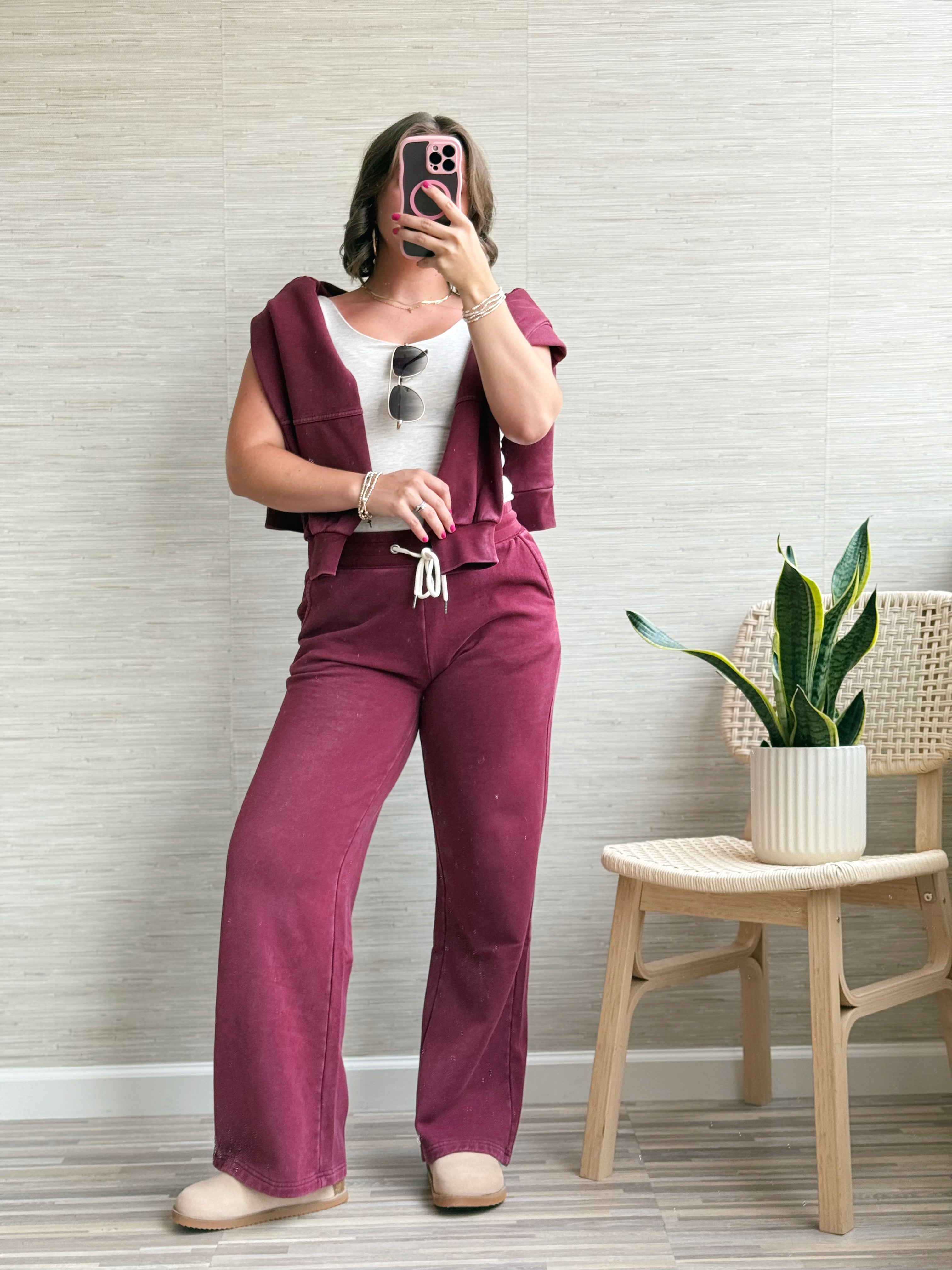 Ashford Pants - ZINFANDEL