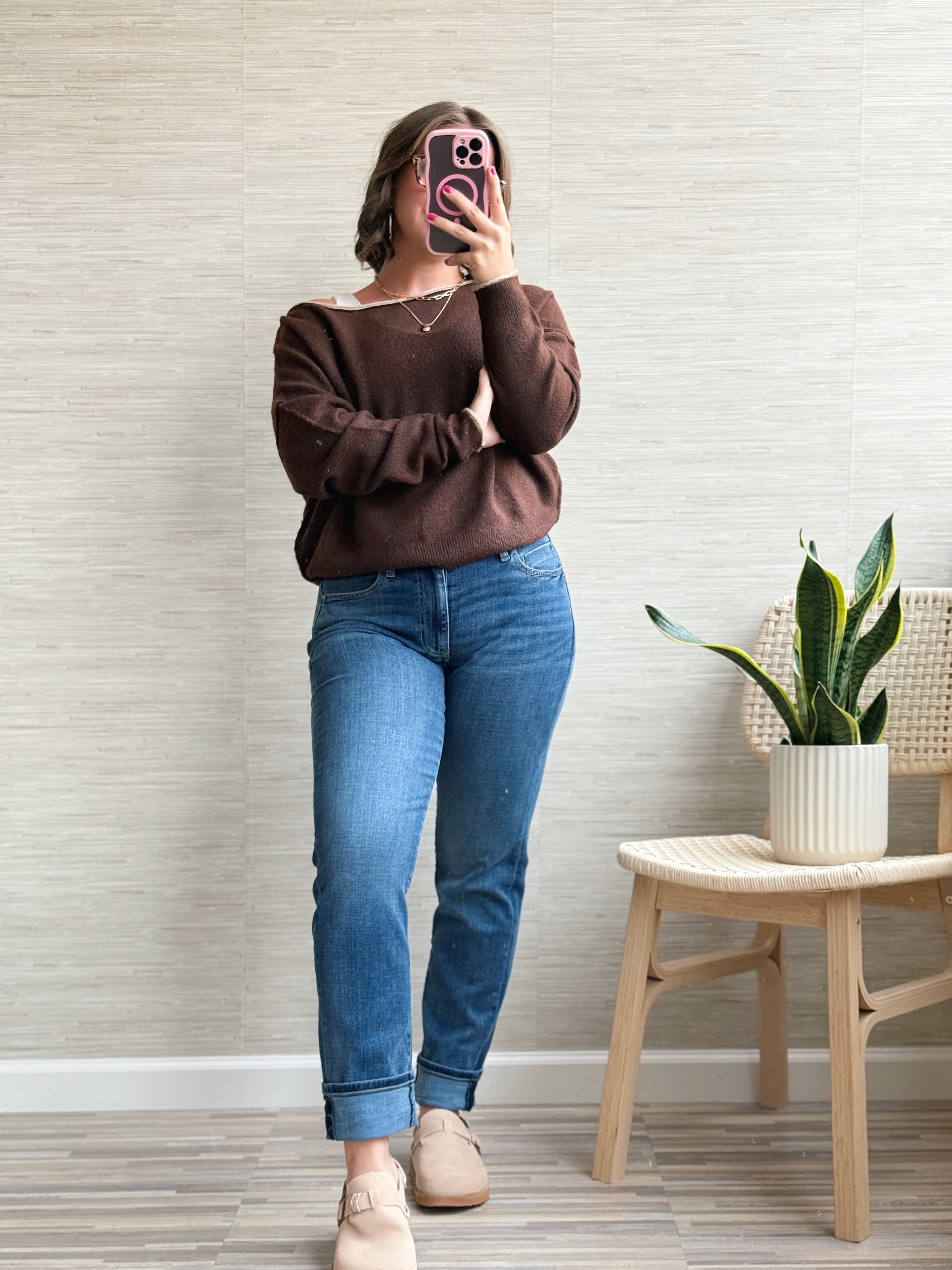 Fatima Sweater - BROWN