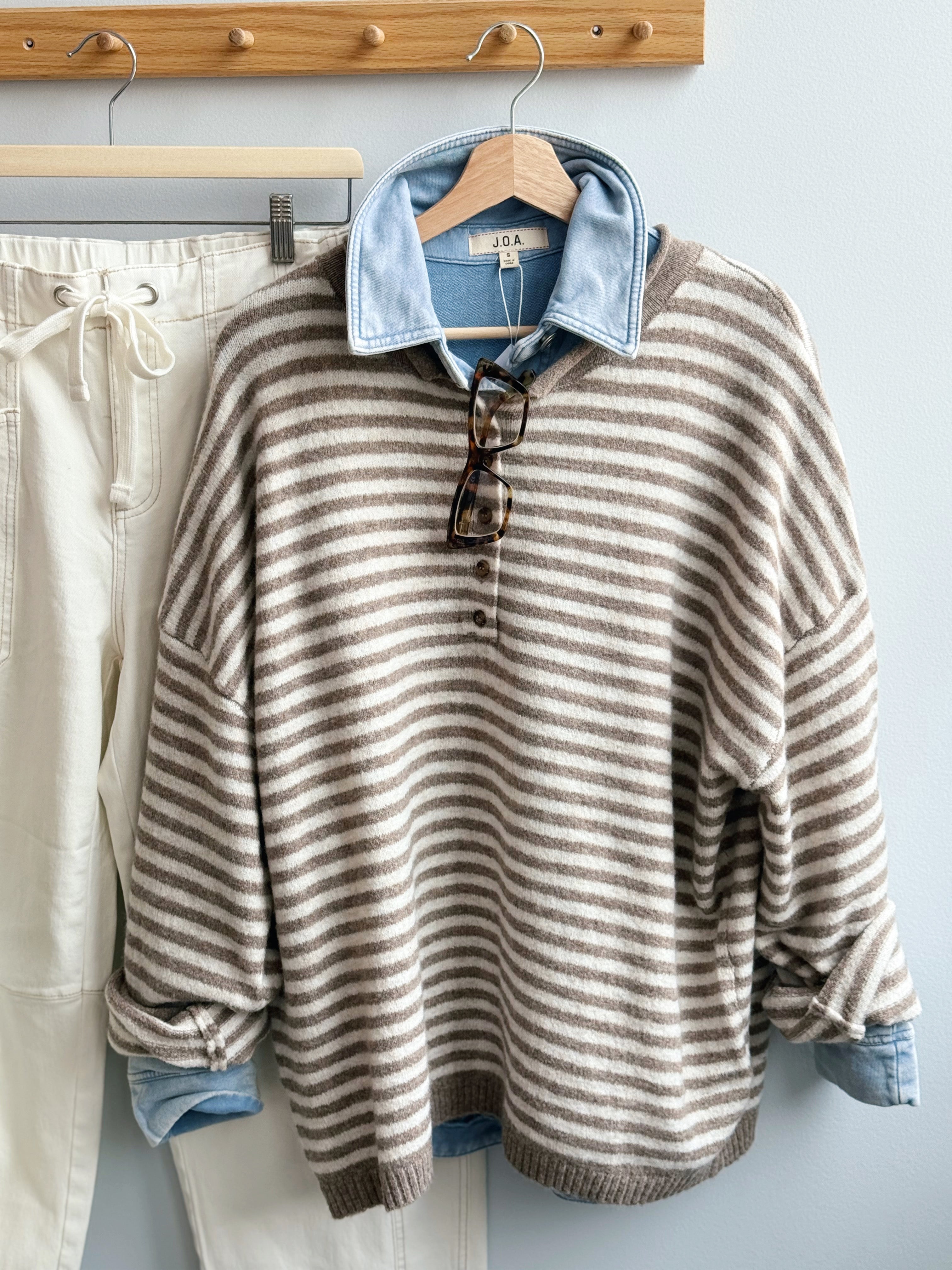Autumn Stroll Sweater - MOCHA