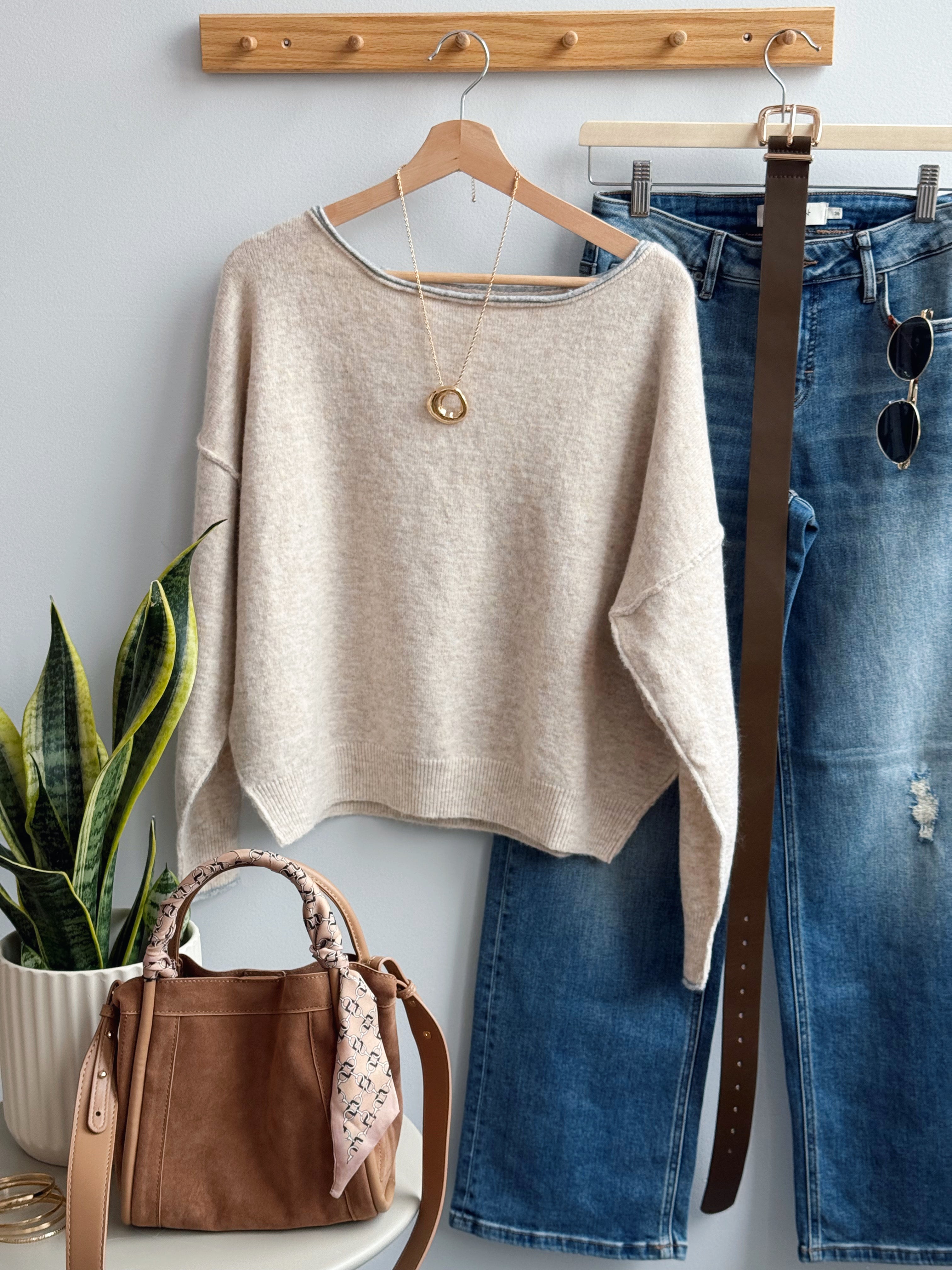 Fatima Sweater - OATMEAL