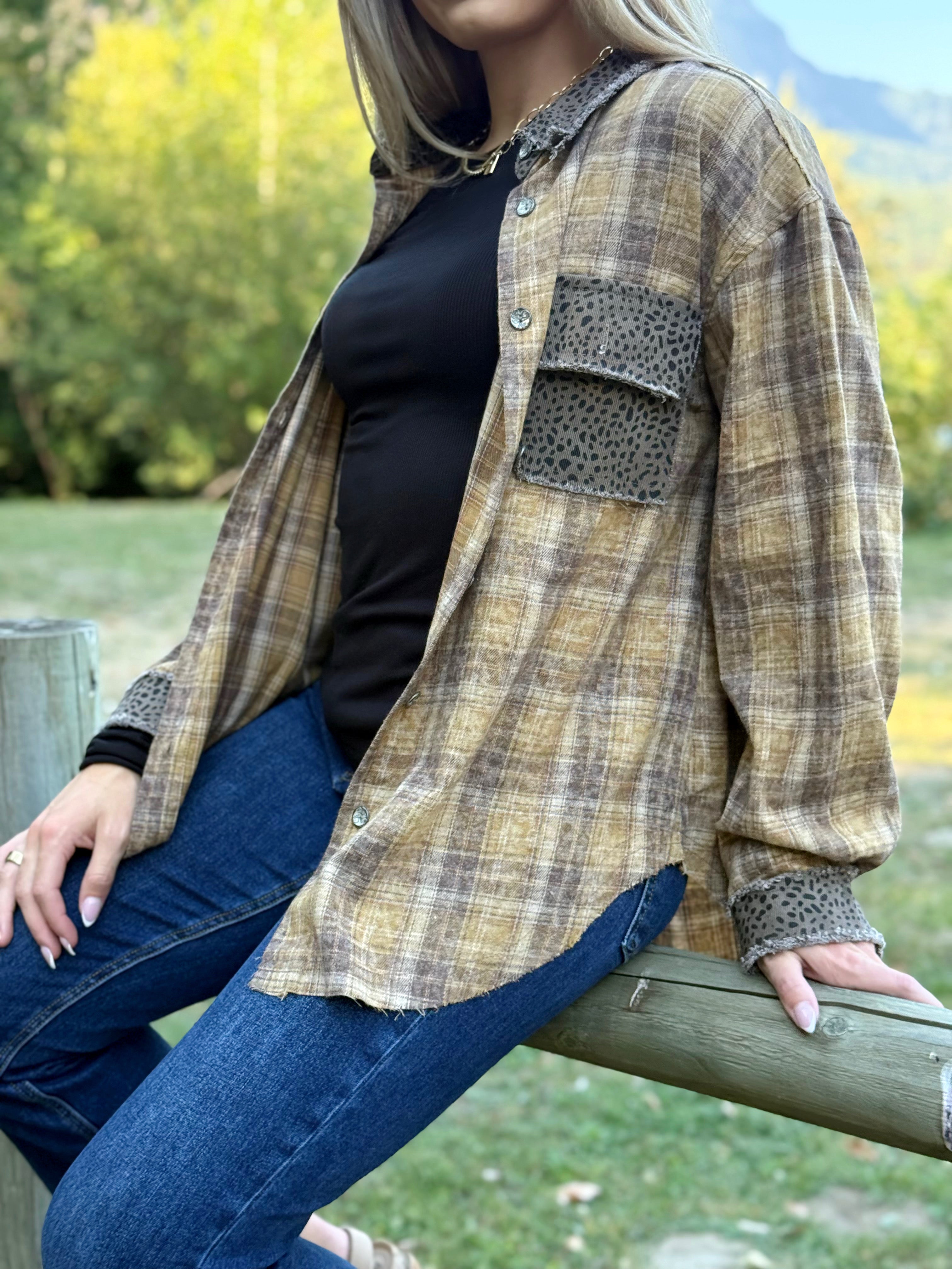 Autumn Safari Plaid - HONEY MULTI
