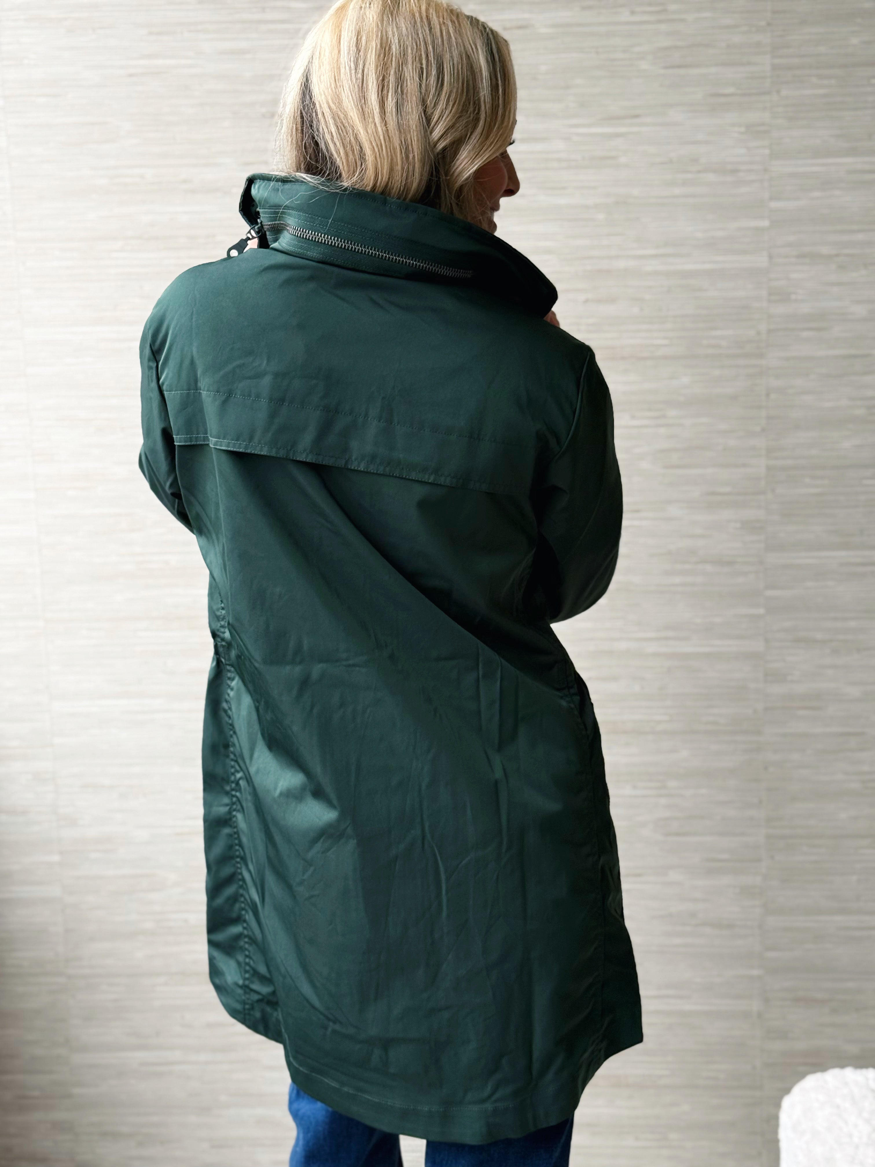 Anorak Crinkle Jacket - HUNTER