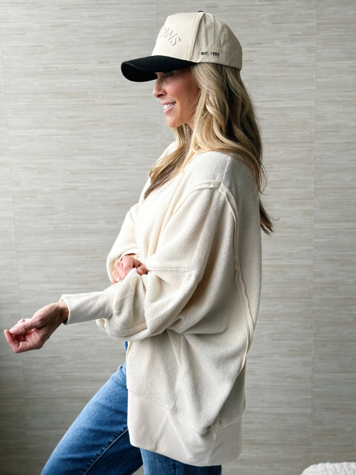 Inside Out Sweatshirt - IVORY