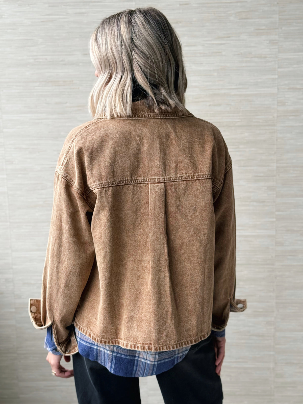 Indie Shacket - VINTAGE TAUPE