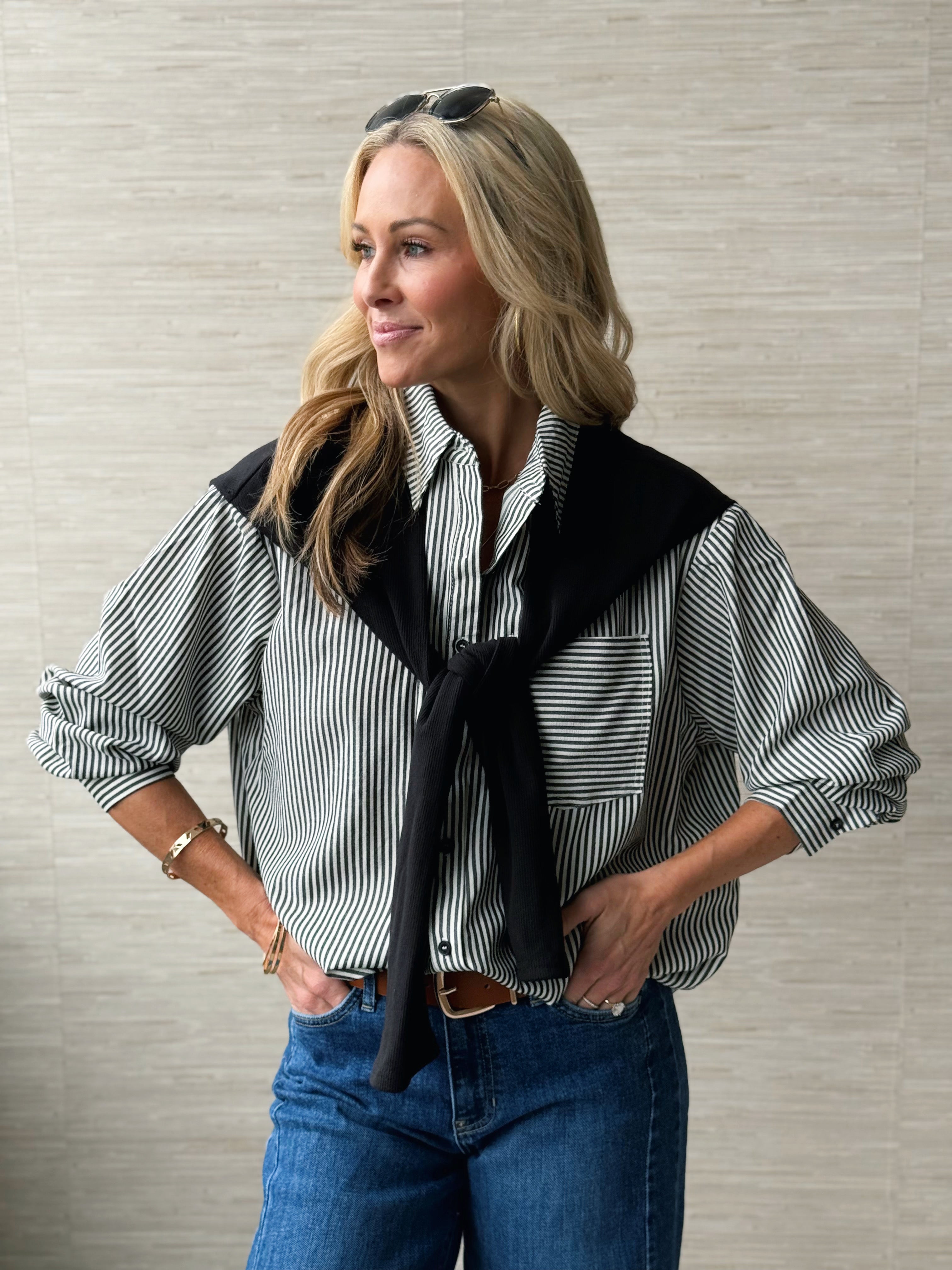 Cindy Lou Top - BLACK