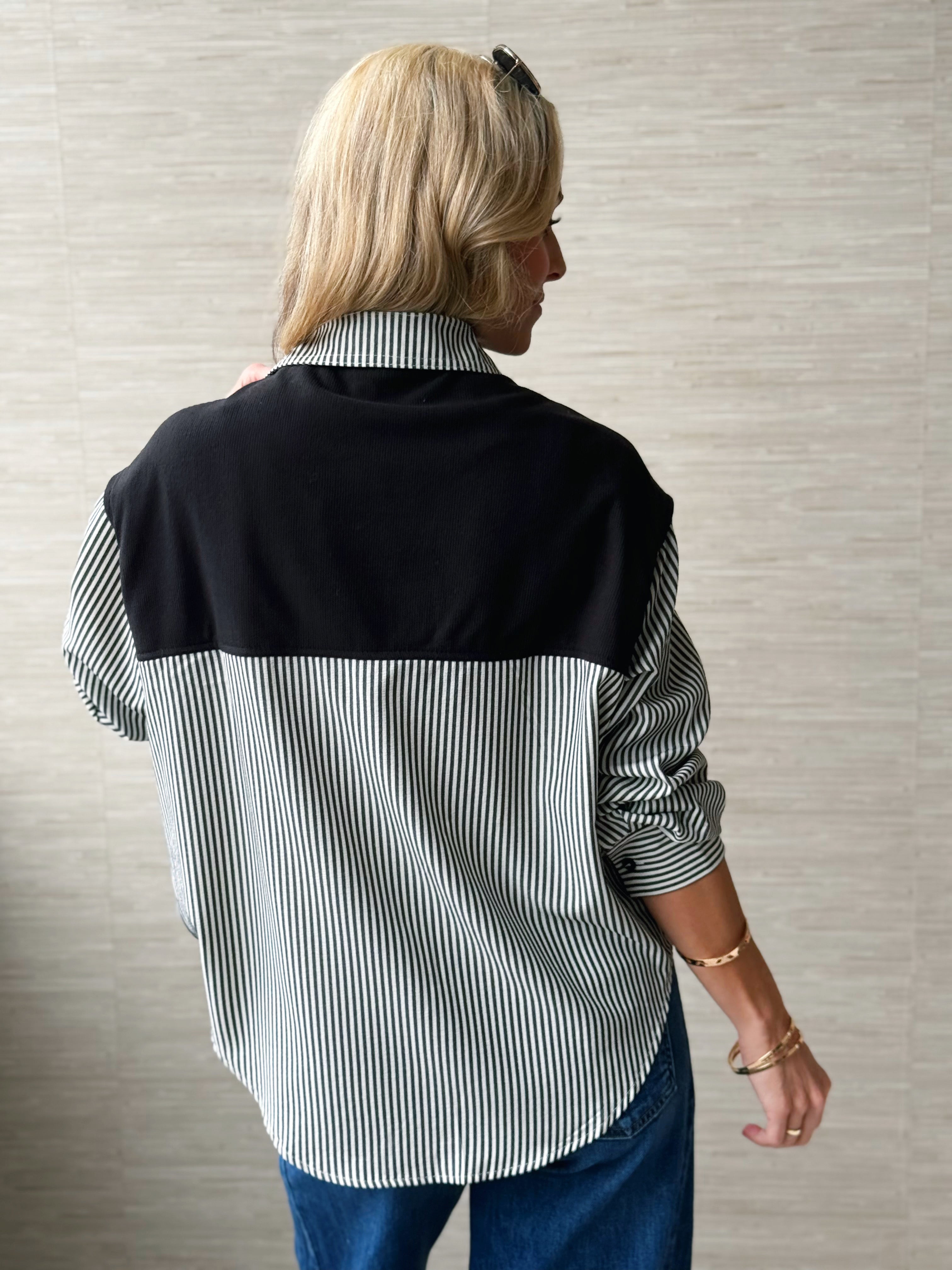 Cindy Lou Top - BLACK