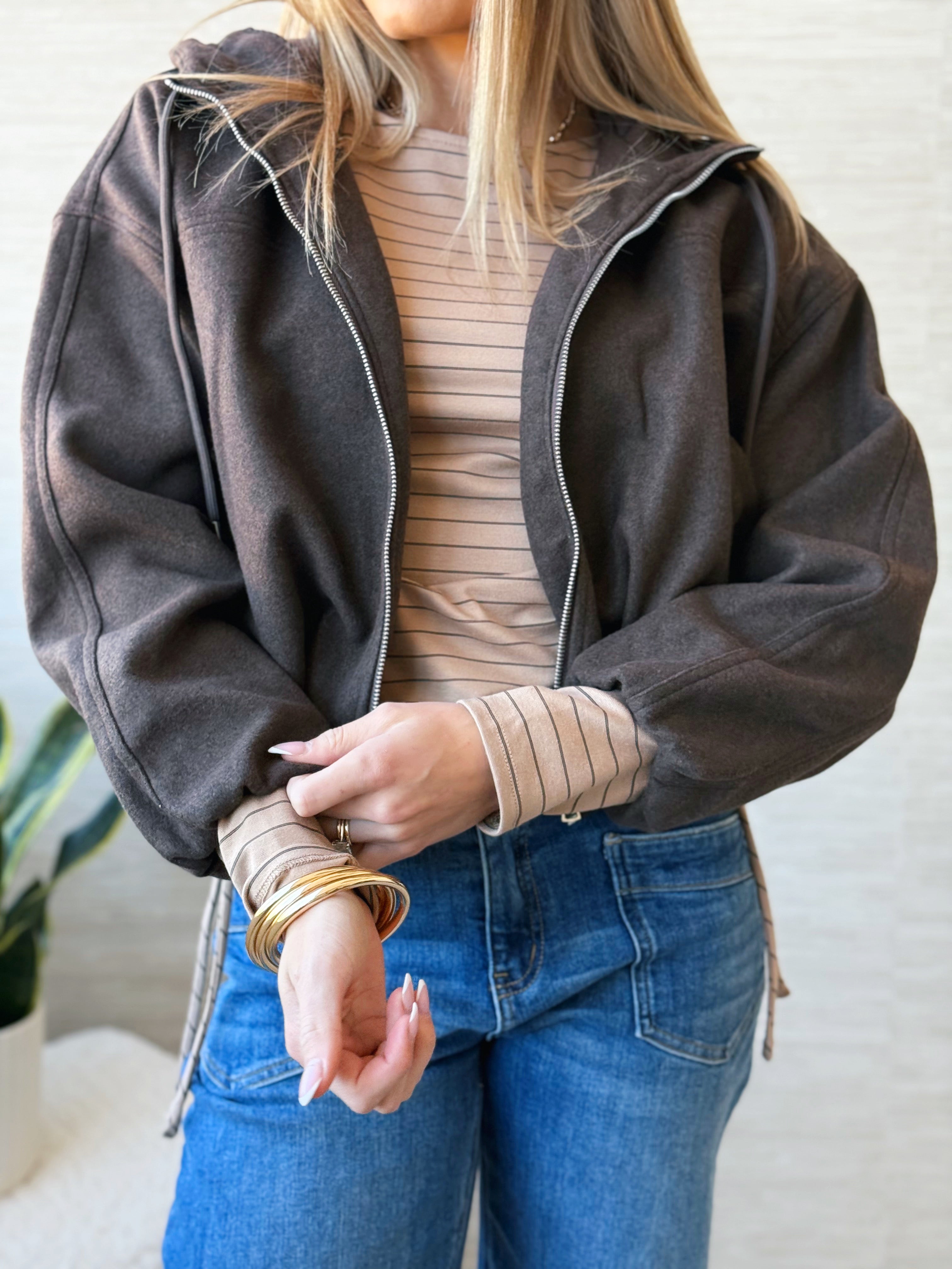 Fall Semester Jacket - CHOCO