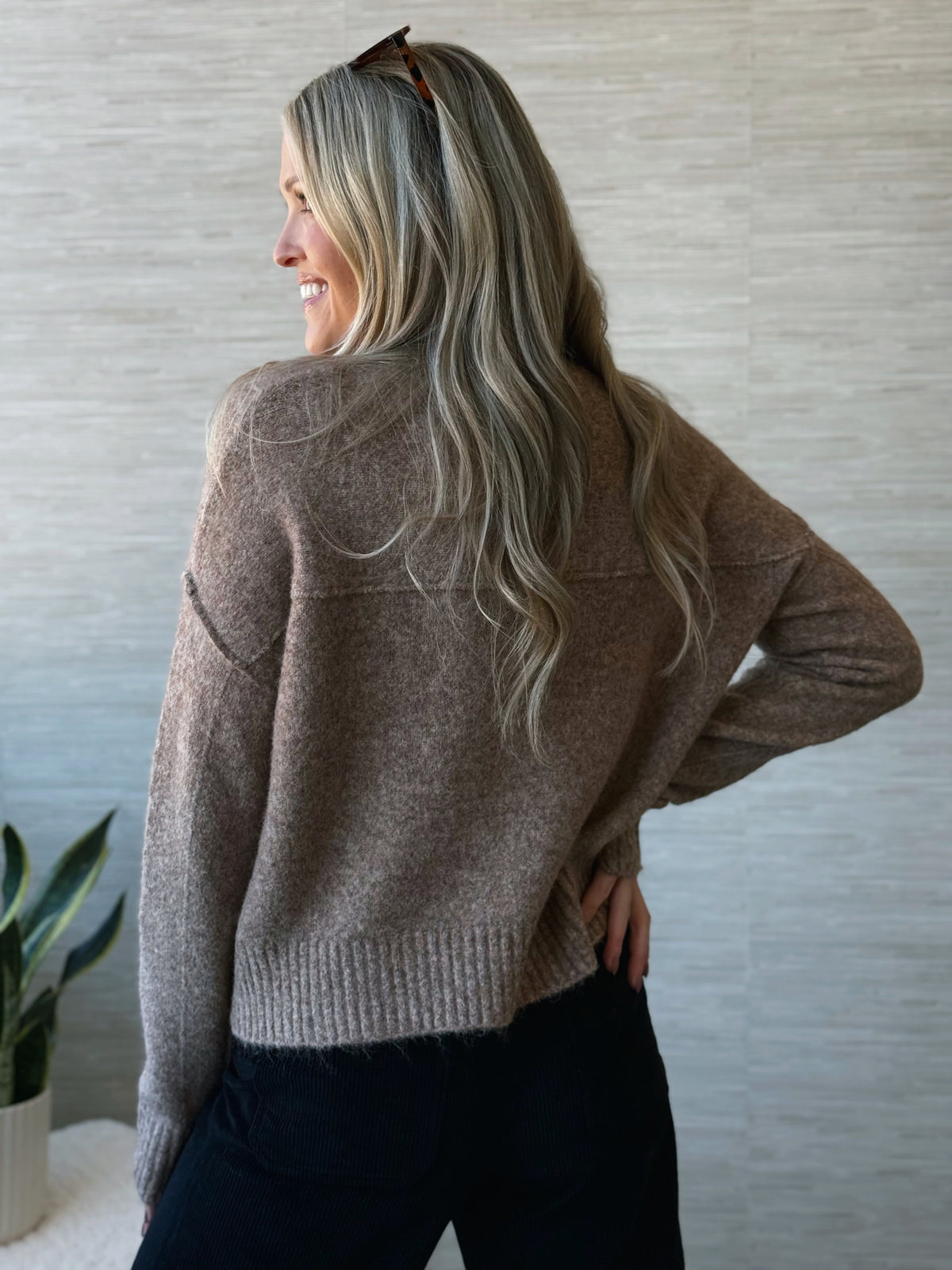 Homeroom Sweater - MOCHA