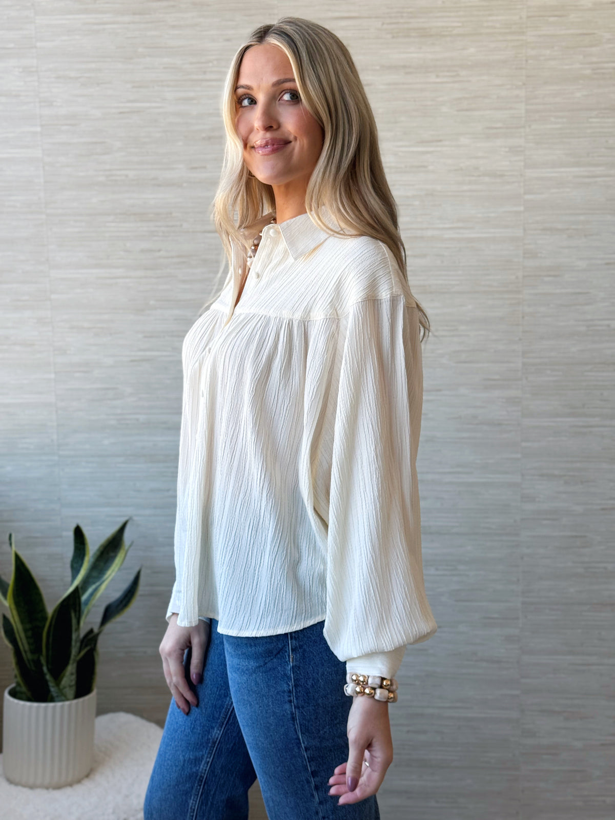 Beloved Blouse - VANILLA