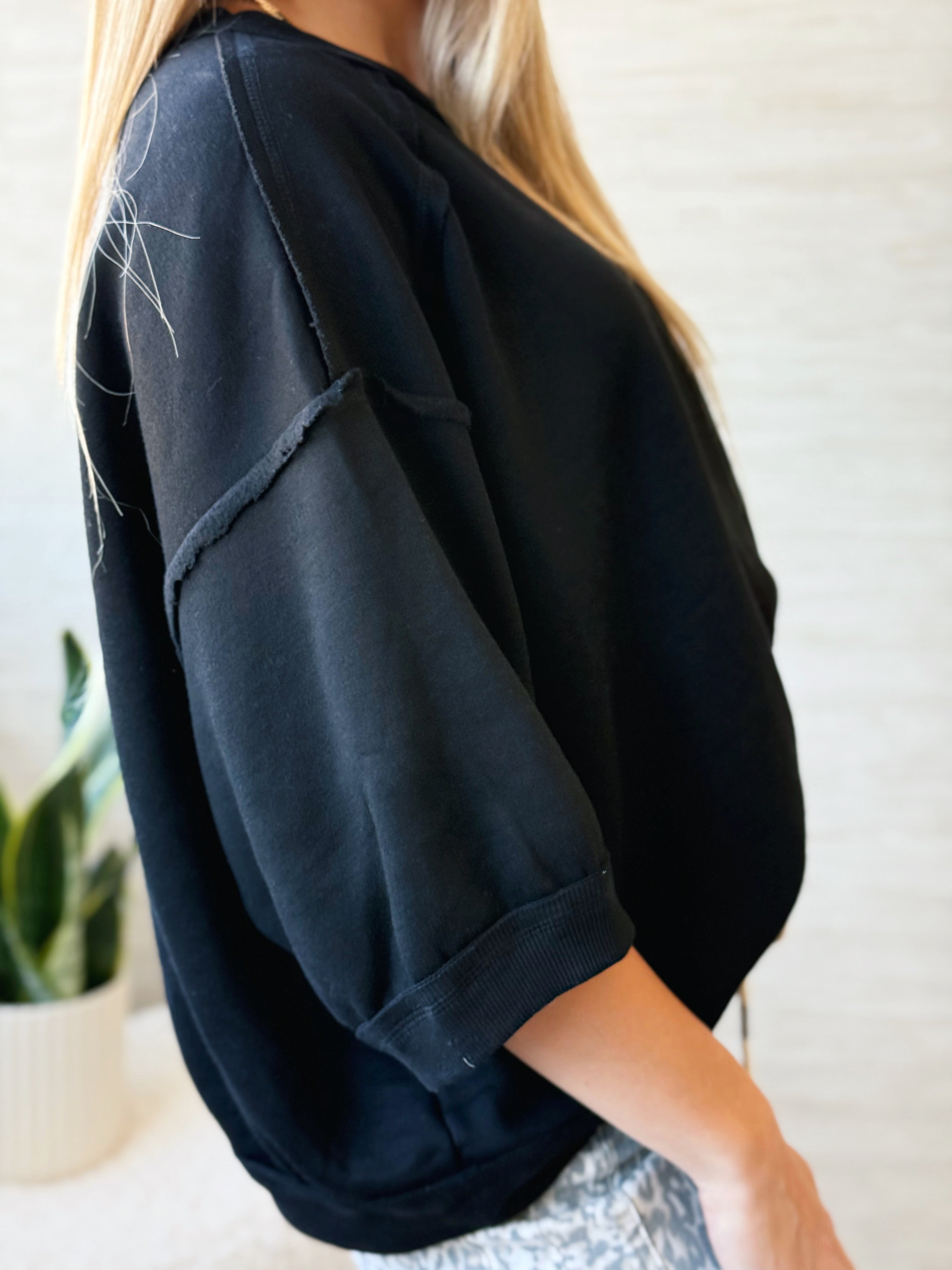 Vancouver Sweatshirt - BLACK