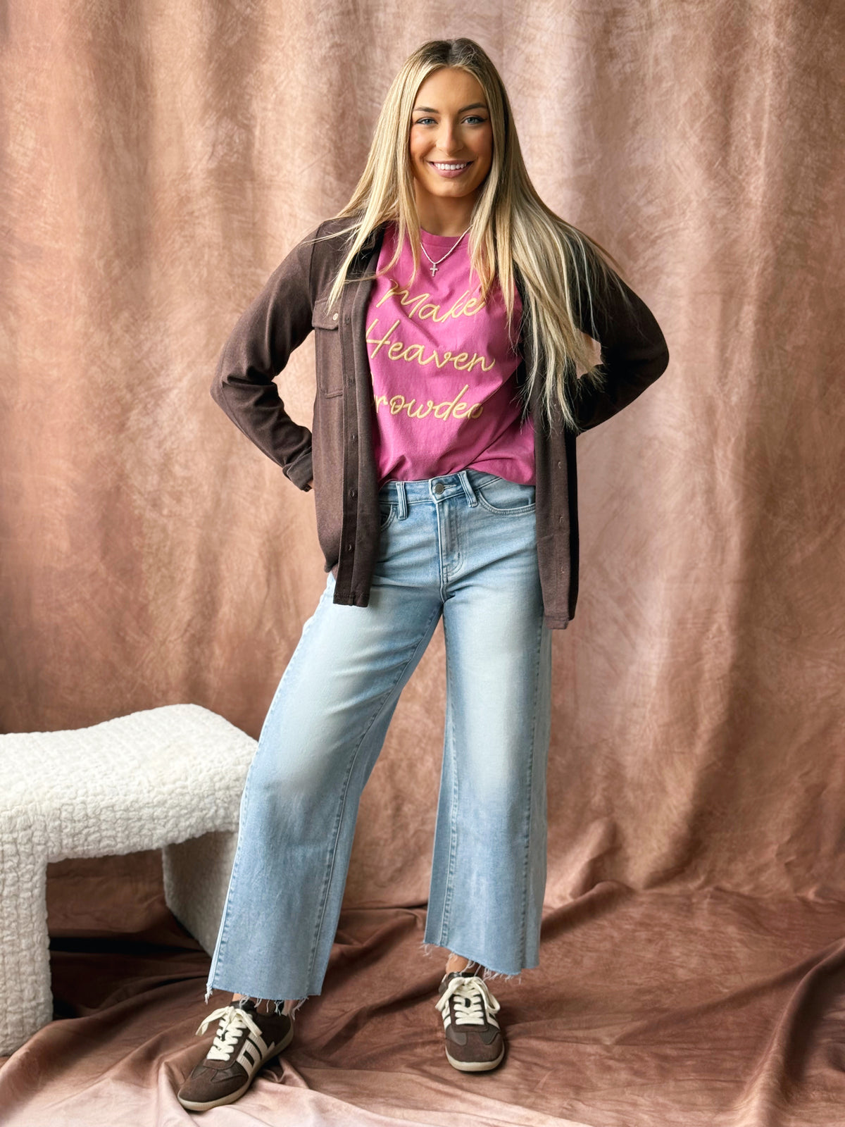 Make Heaven Crowded Tee - PINK