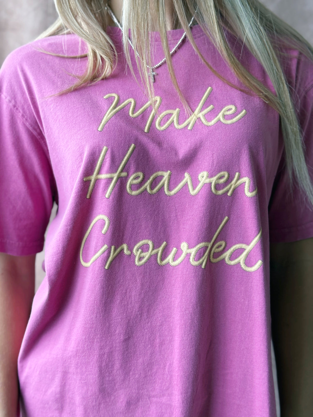 Make Heaven Crowded Tee - PINK