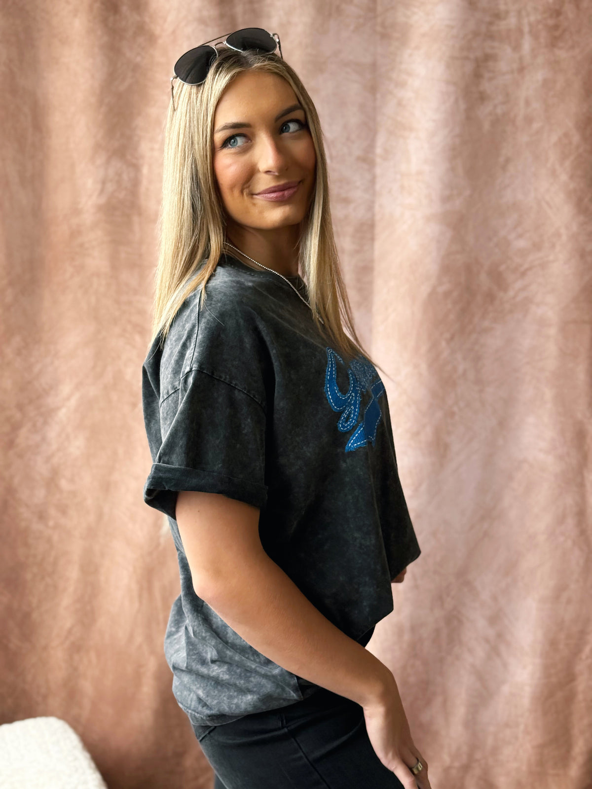 It's Gameday Baby Shirt - BLACK