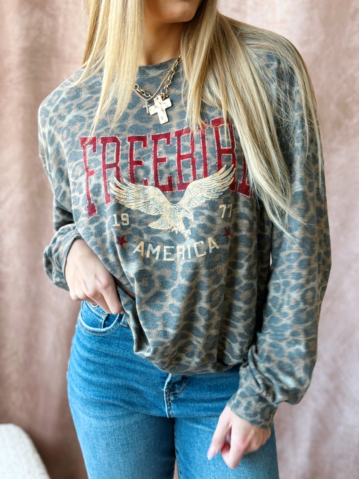 America 1977 Shirt - LEOPARD