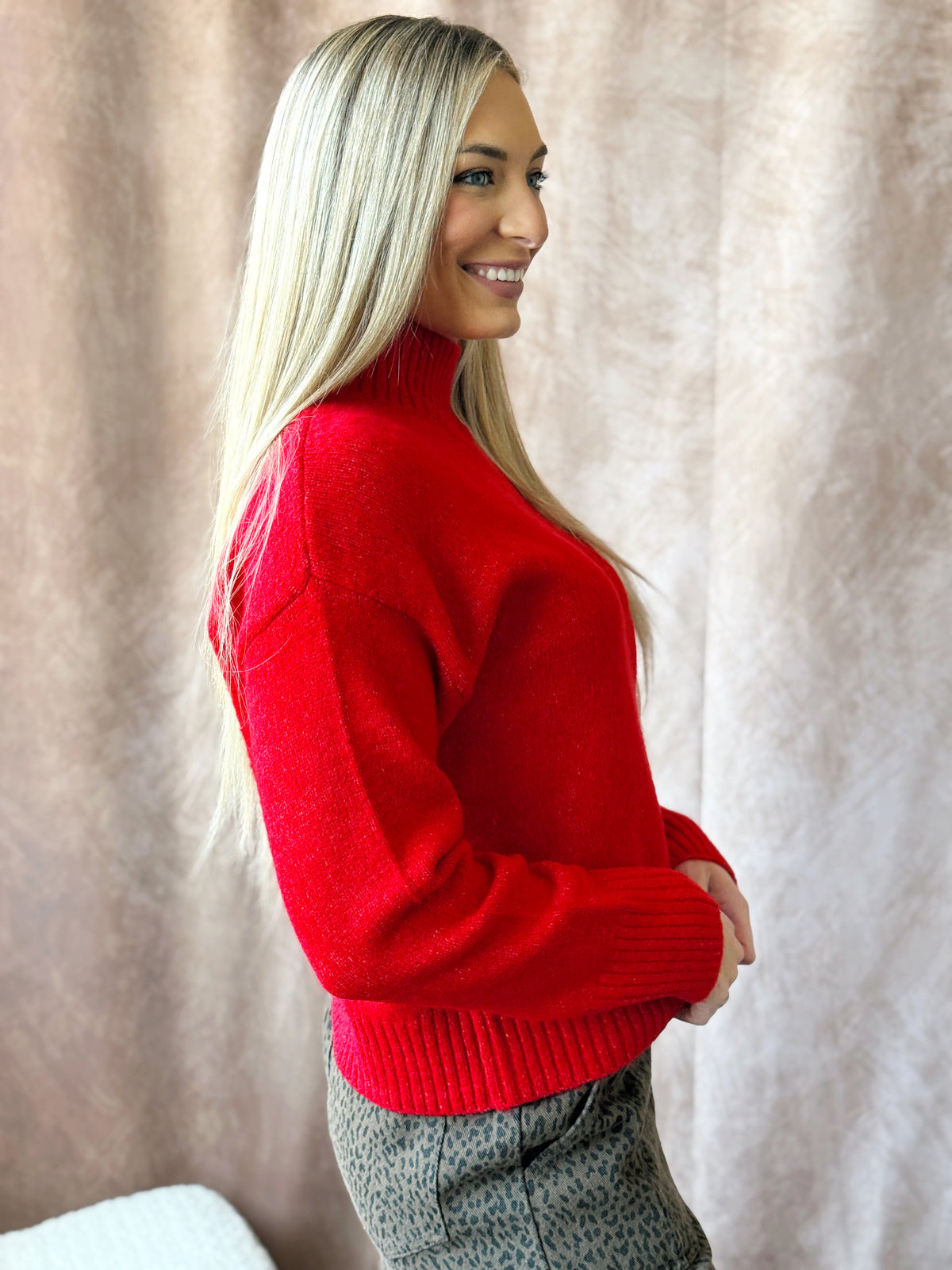 Miss America Sweater - RED