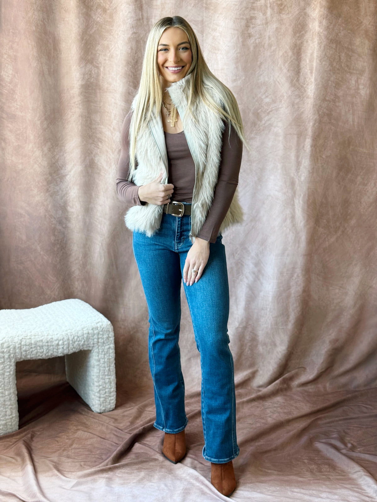 Lone Star Vest - TAUPE