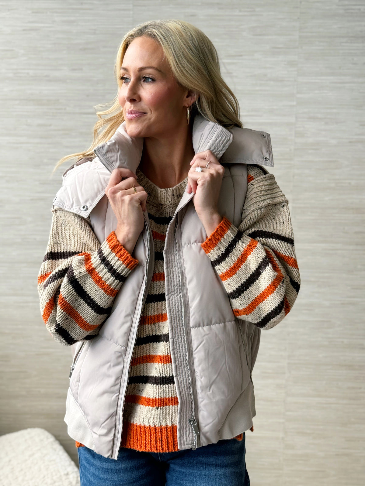 Candy Corn Cutie Sweater - MULTI