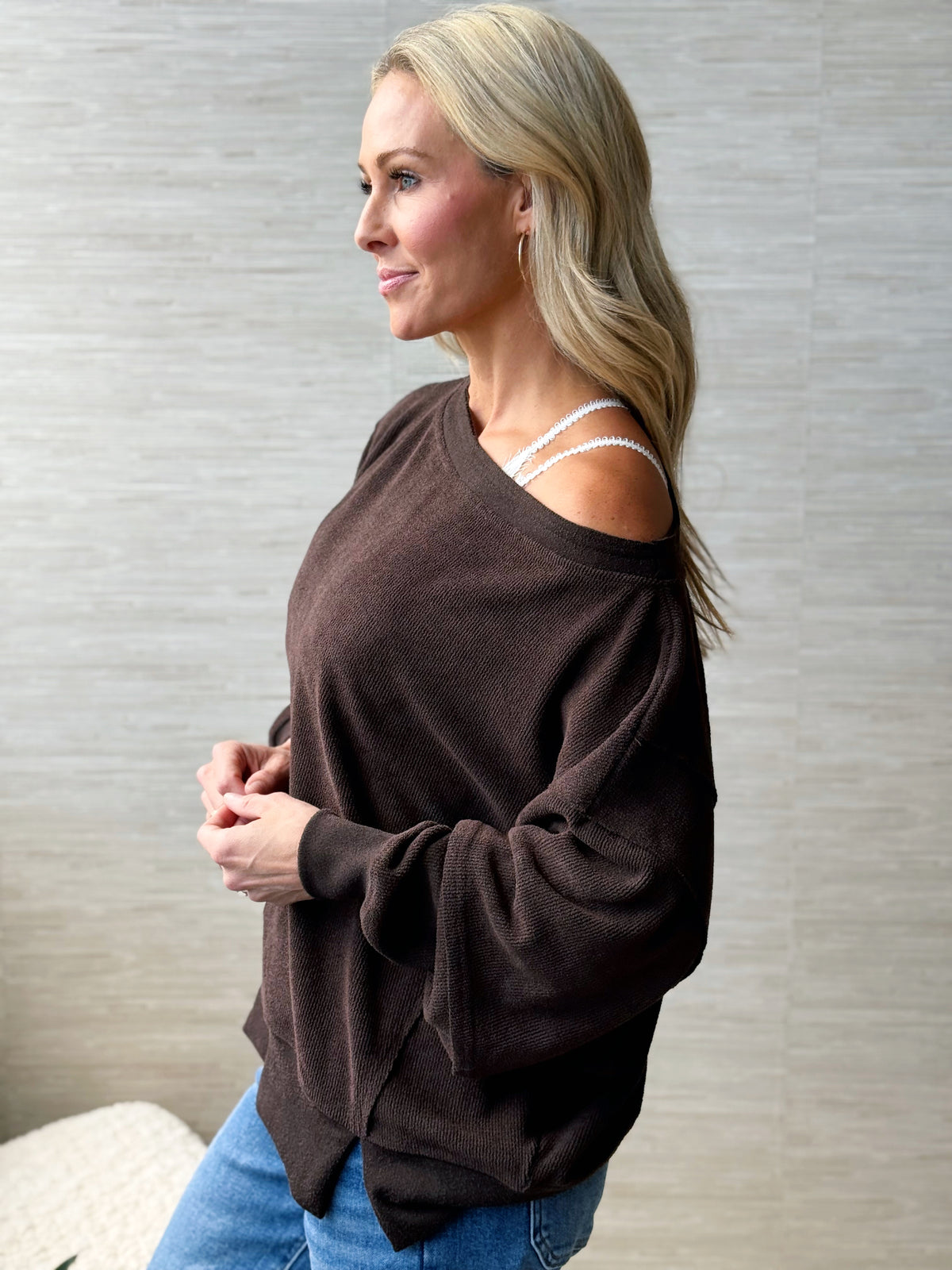 Apple Picker Pullover - DARK BROWN