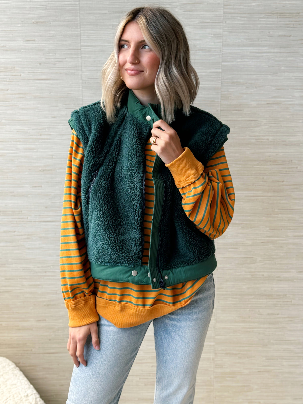 Moss Monster Vest - GREEN