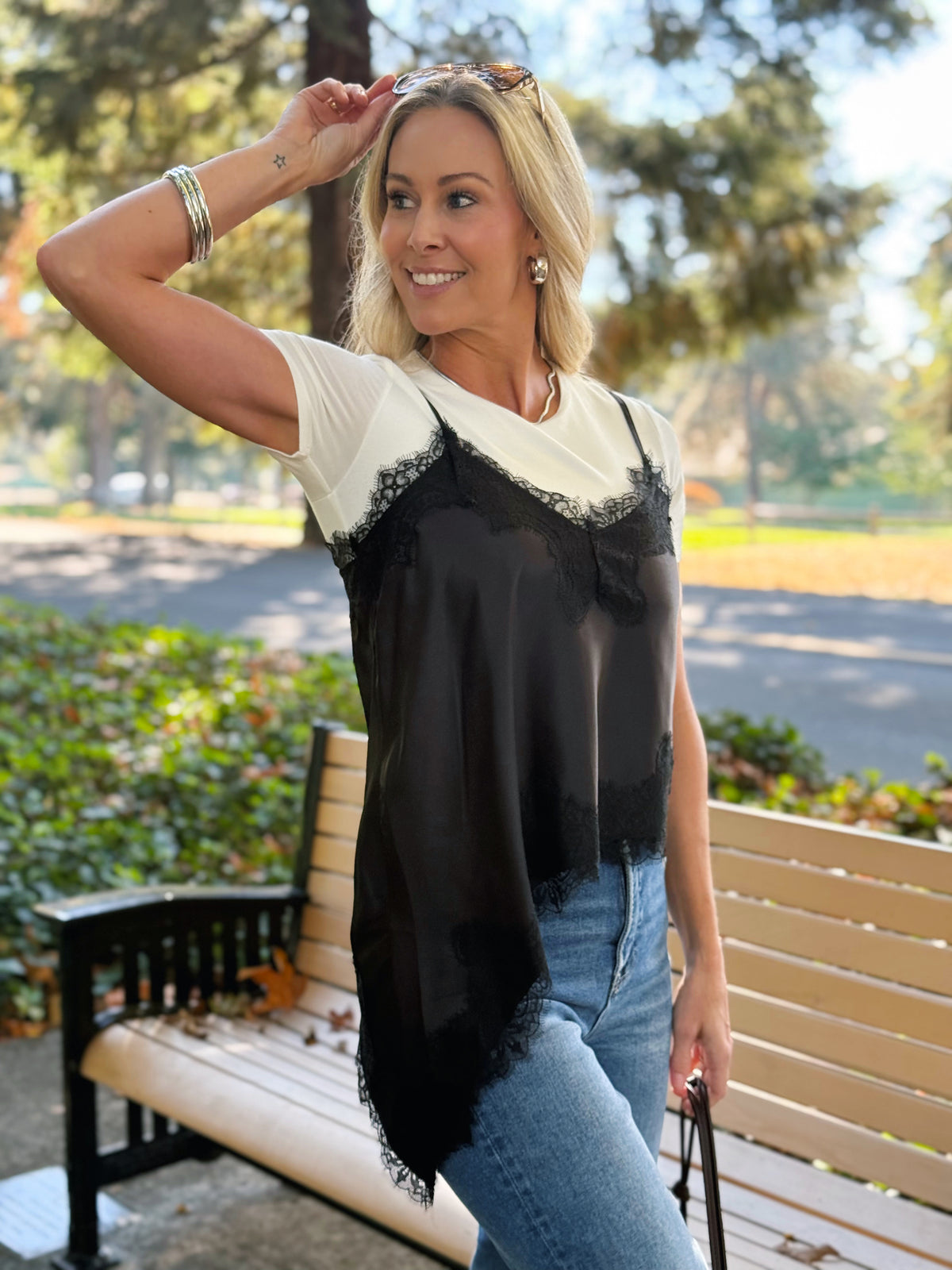 Calla Tank - BLACK